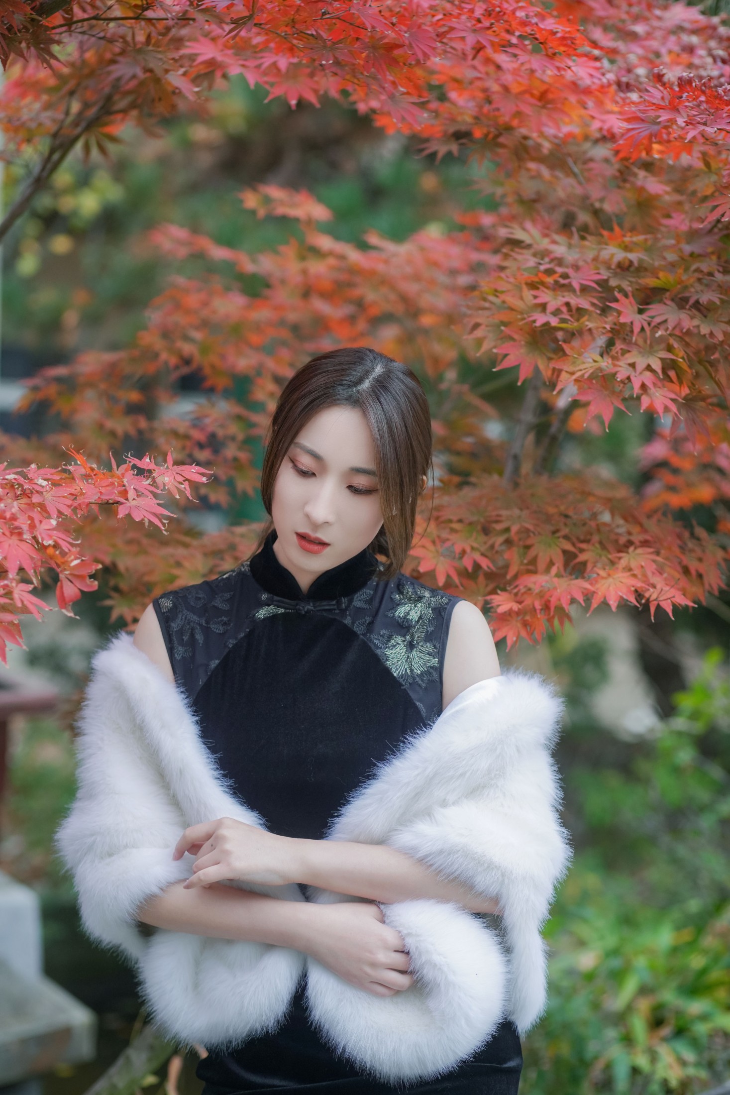 图片[8] - 阿音 - 《红枫》[23P] - 机器猫次元 - 机器猫次元