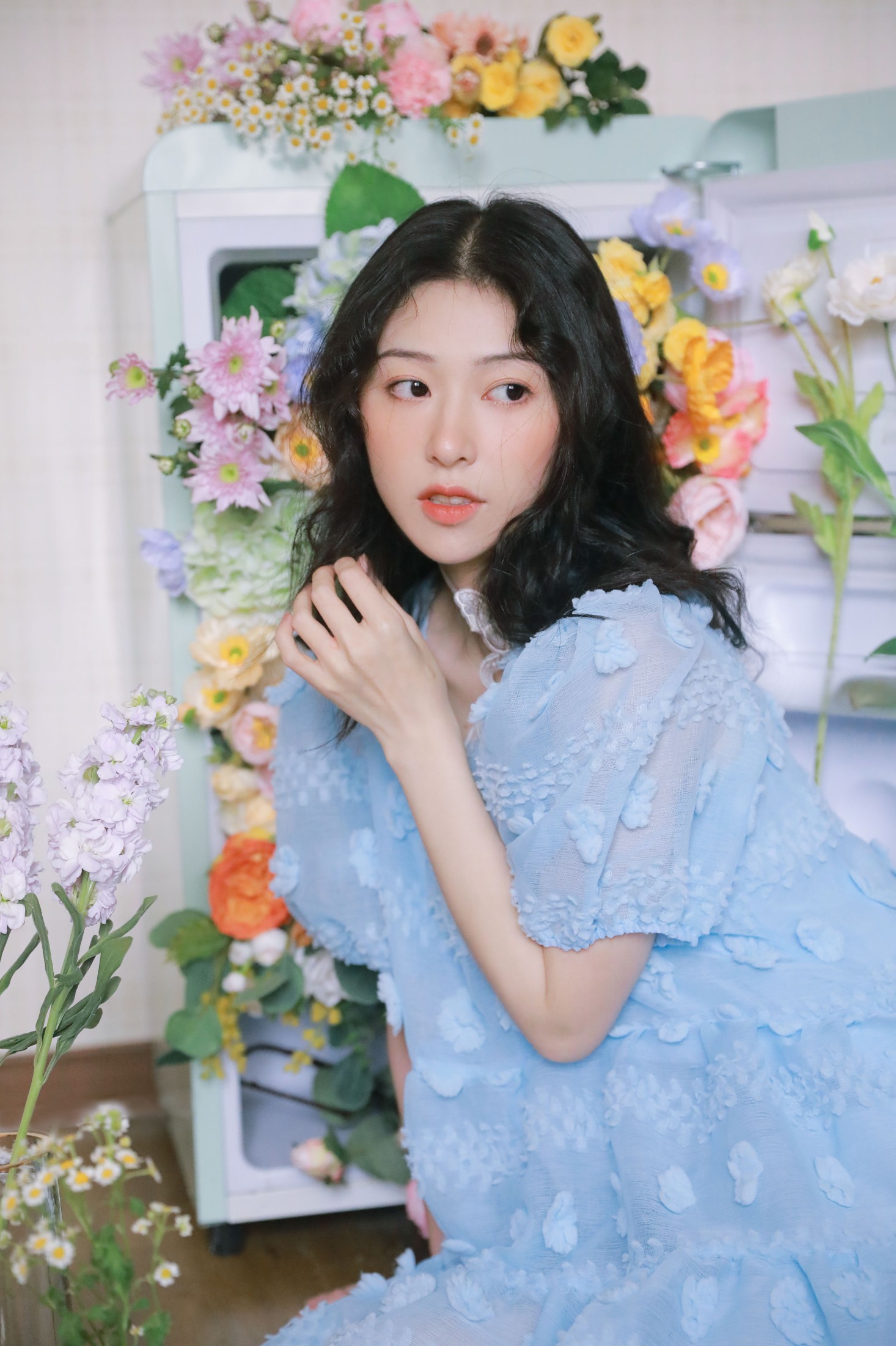 图片[3] - 粉面姑娘 - 《冰箱花》[23P] - 机器猫次元 - 机器猫次元