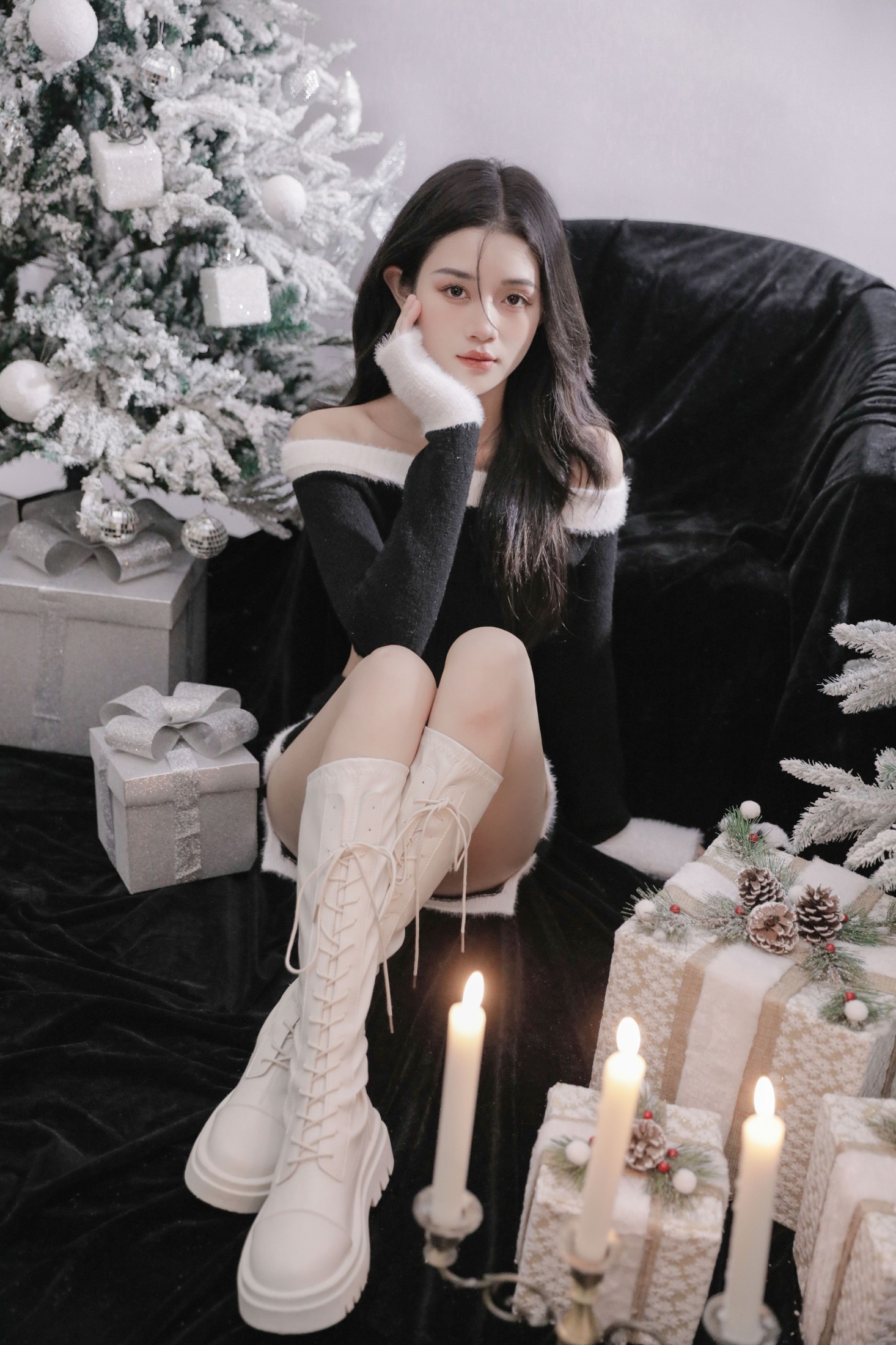 图片[8] - 馨瑶XINYAO - 《圣诞少女》[25P] - 机器猫次元 - 机器猫次元
