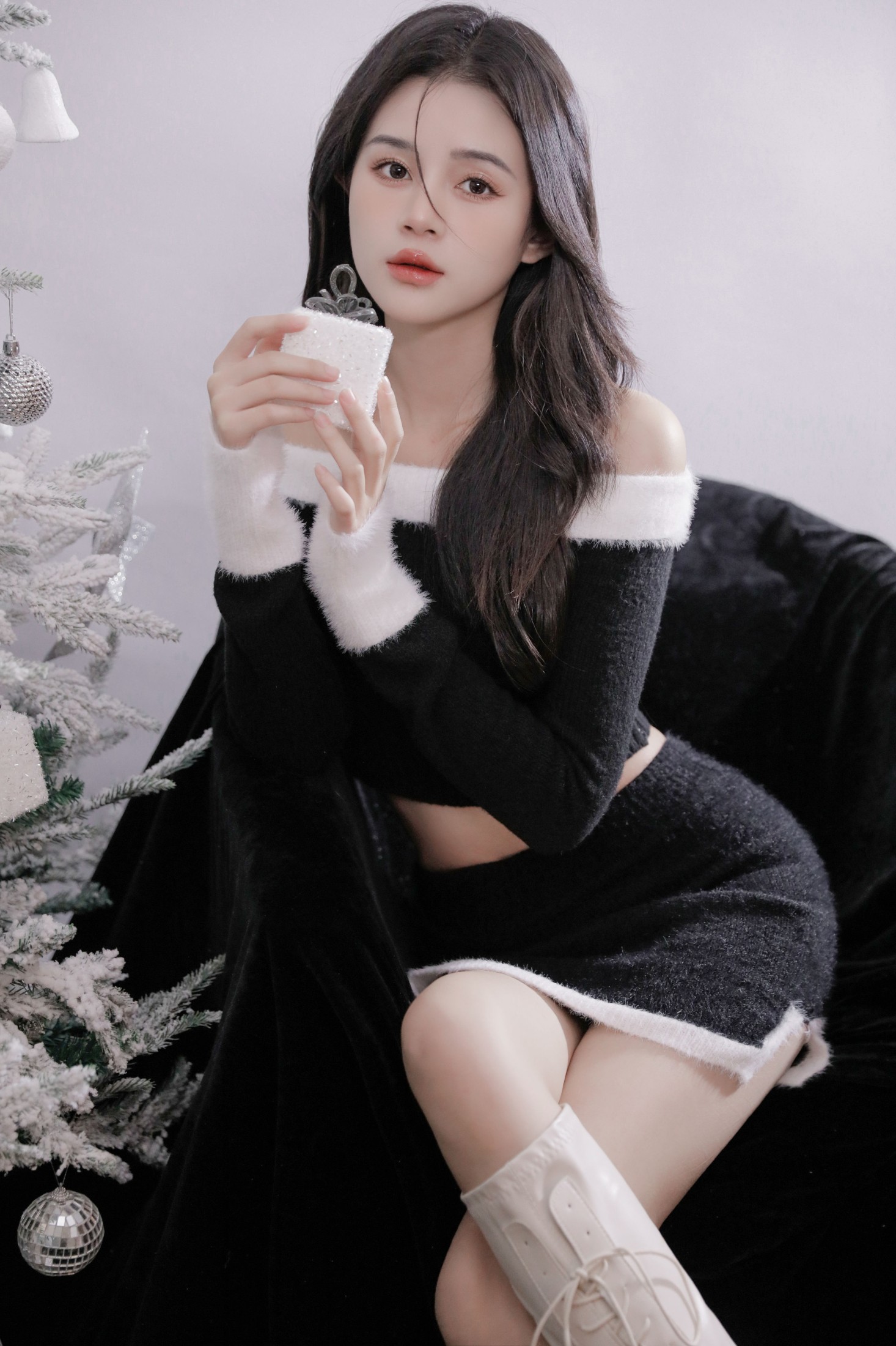图片[4] - 馨瑶XINYAO - 《圣诞少女》[25P] - 机器猫次元 - 机器猫次元