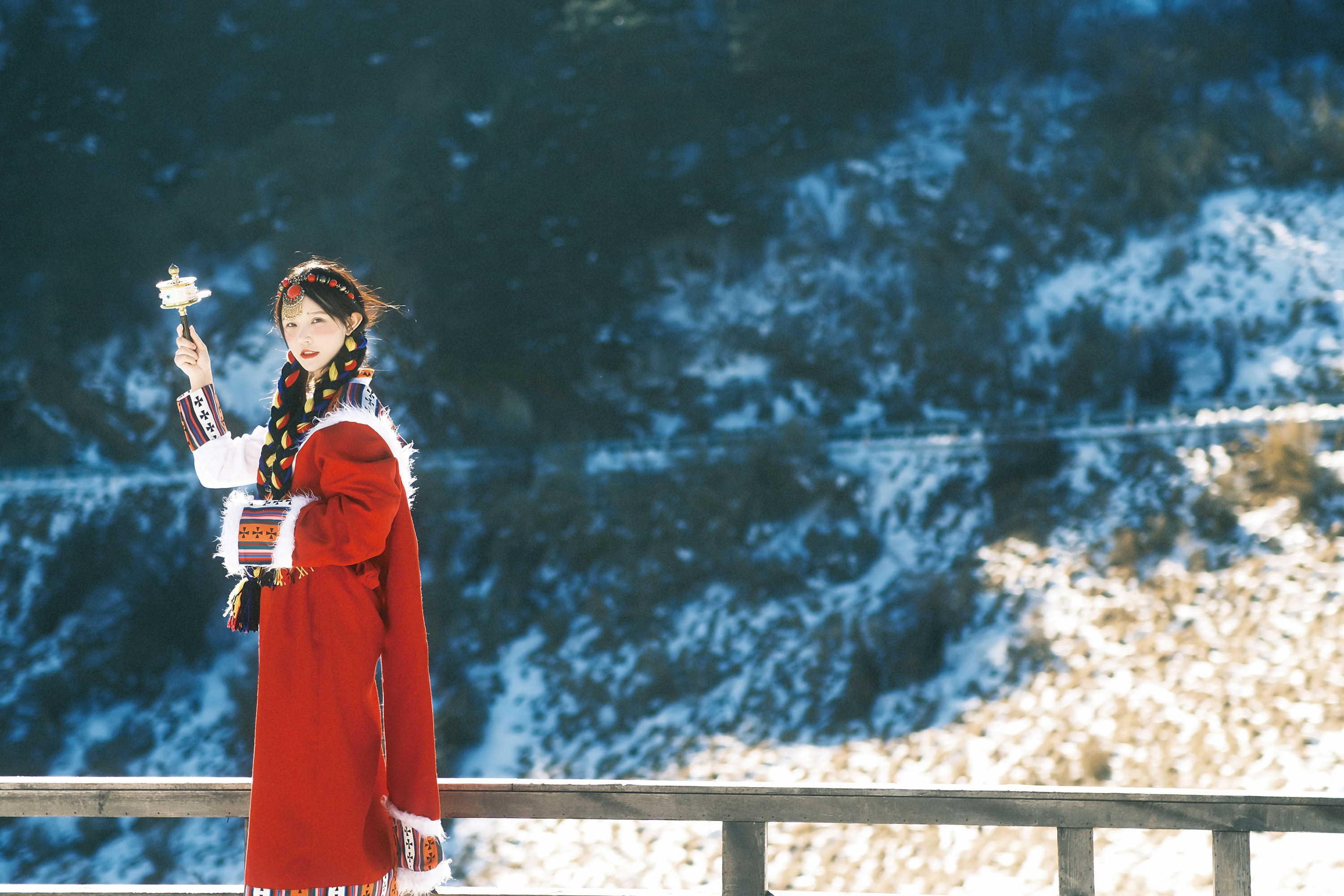 图片[8] - 小霜 - 《我离不开神山，你带一支格桑花走吧》[22P] - 机器猫次元 - 机器猫次元