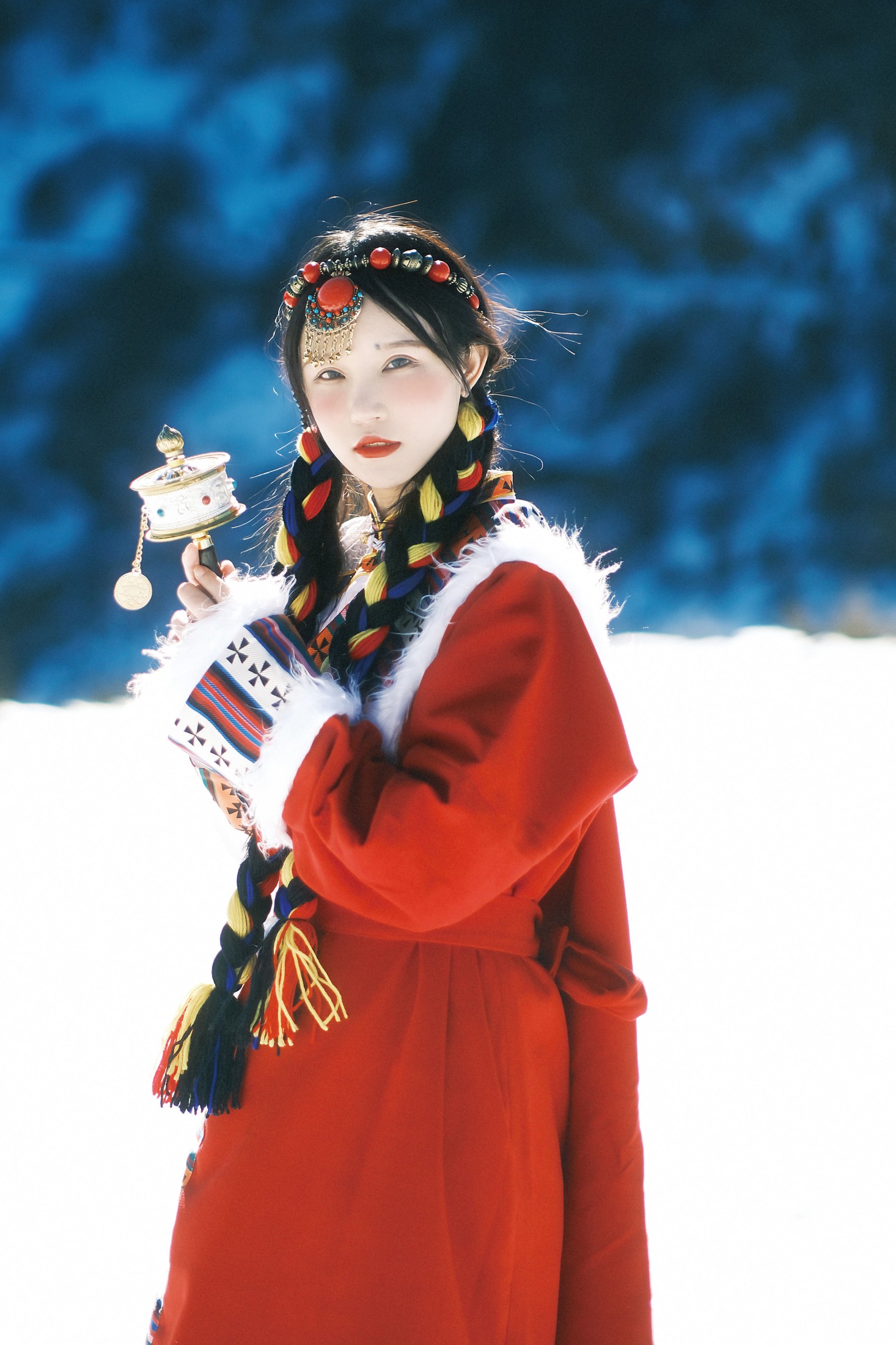 图片[3] - 小霜 - 《我离不开神山，你带一支格桑花走吧》[22P] - 机器猫次元 - 机器猫次元
