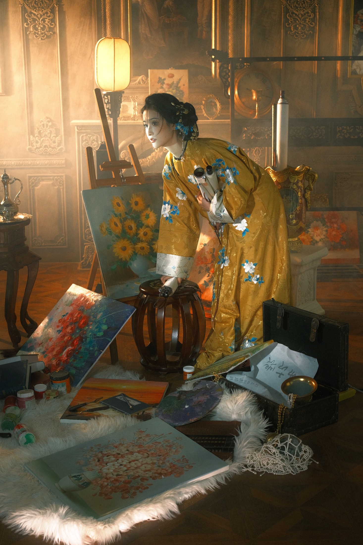 图片[8] - 不及丿 - 《西方画展上的东方女人》[20P] - 机器猫次元 - 机器猫次元