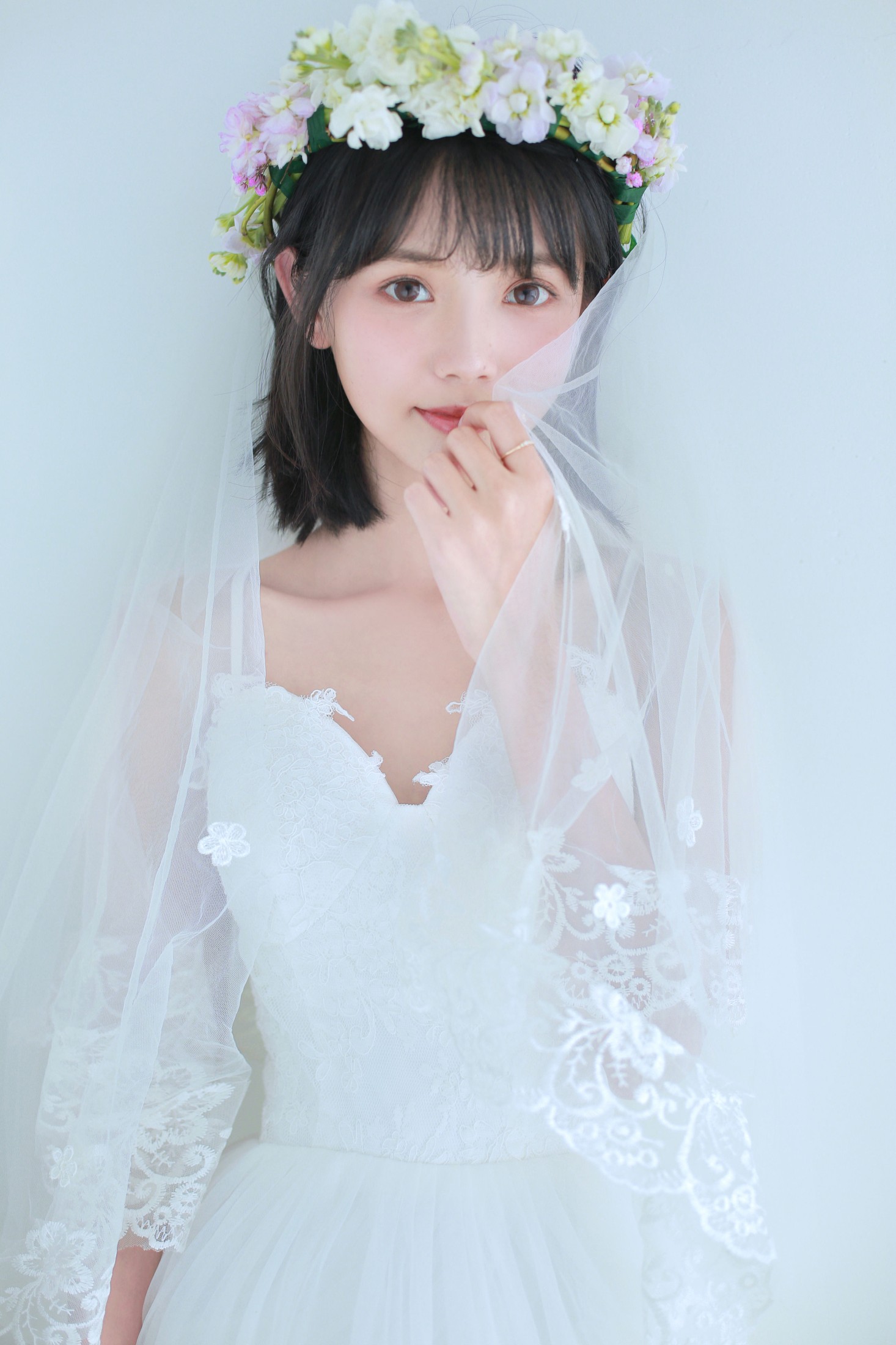 图片[3] - 猫梓子 - 《花的嫁纱》[22P] - 机器猫次元 - 机器猫次元