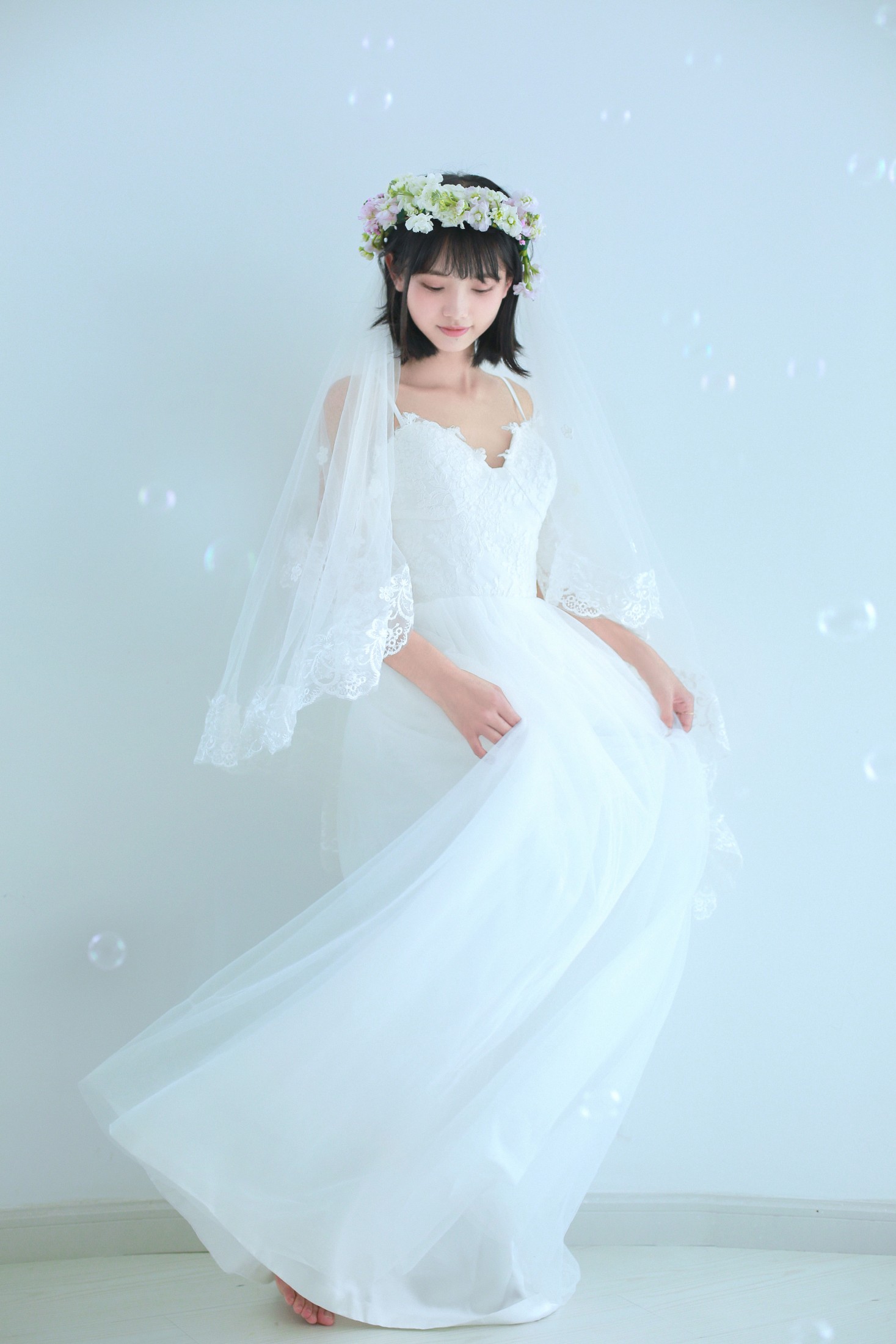 图片[7] - 猫梓子 - 《花的嫁纱》[22P] - 机器猫次元 - 机器猫次元