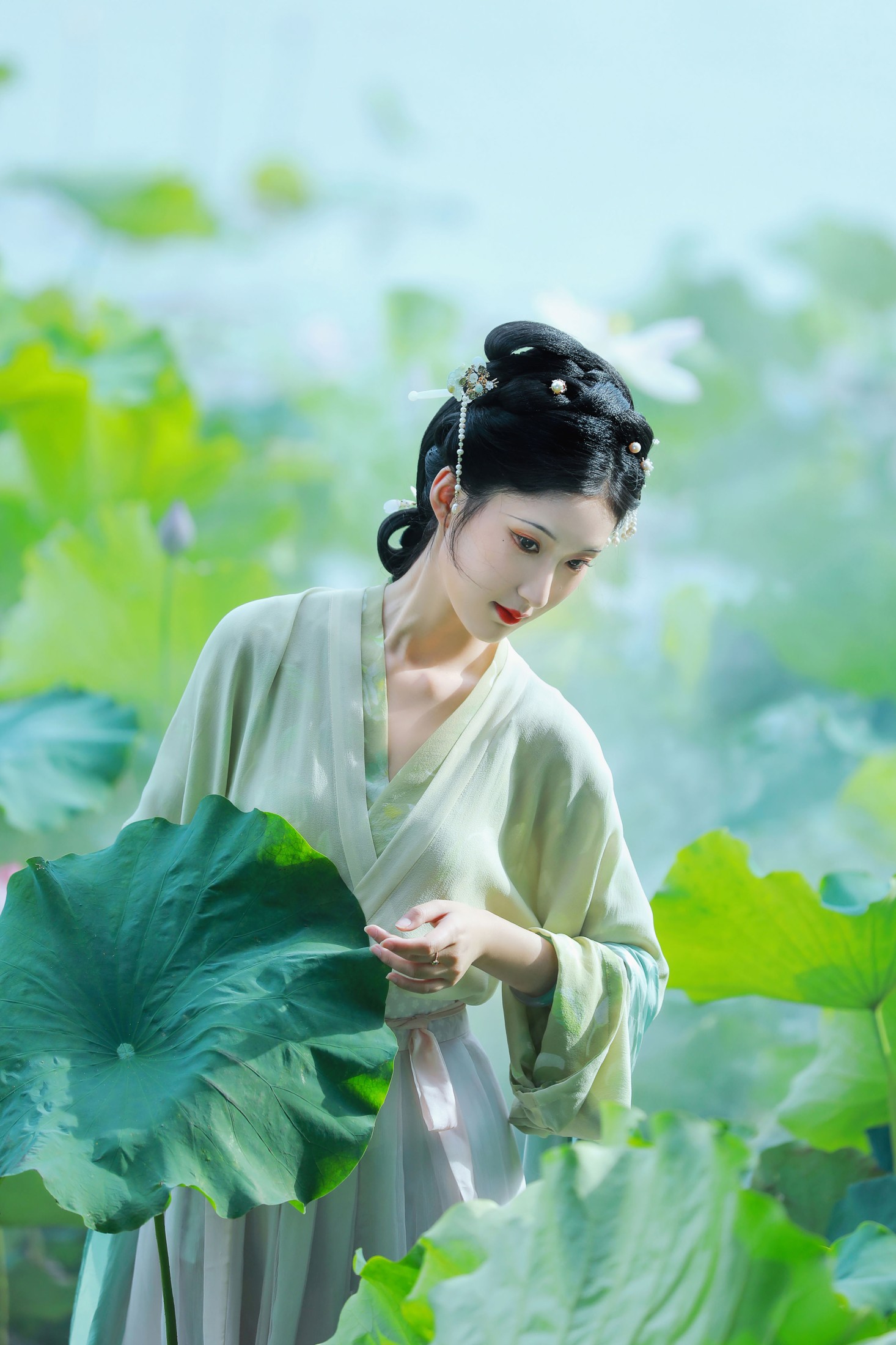 图片[3] - 荷里寒 - 《她清冷得好像一首宋词》[23P] - 机器猫次元 - 机器猫次元