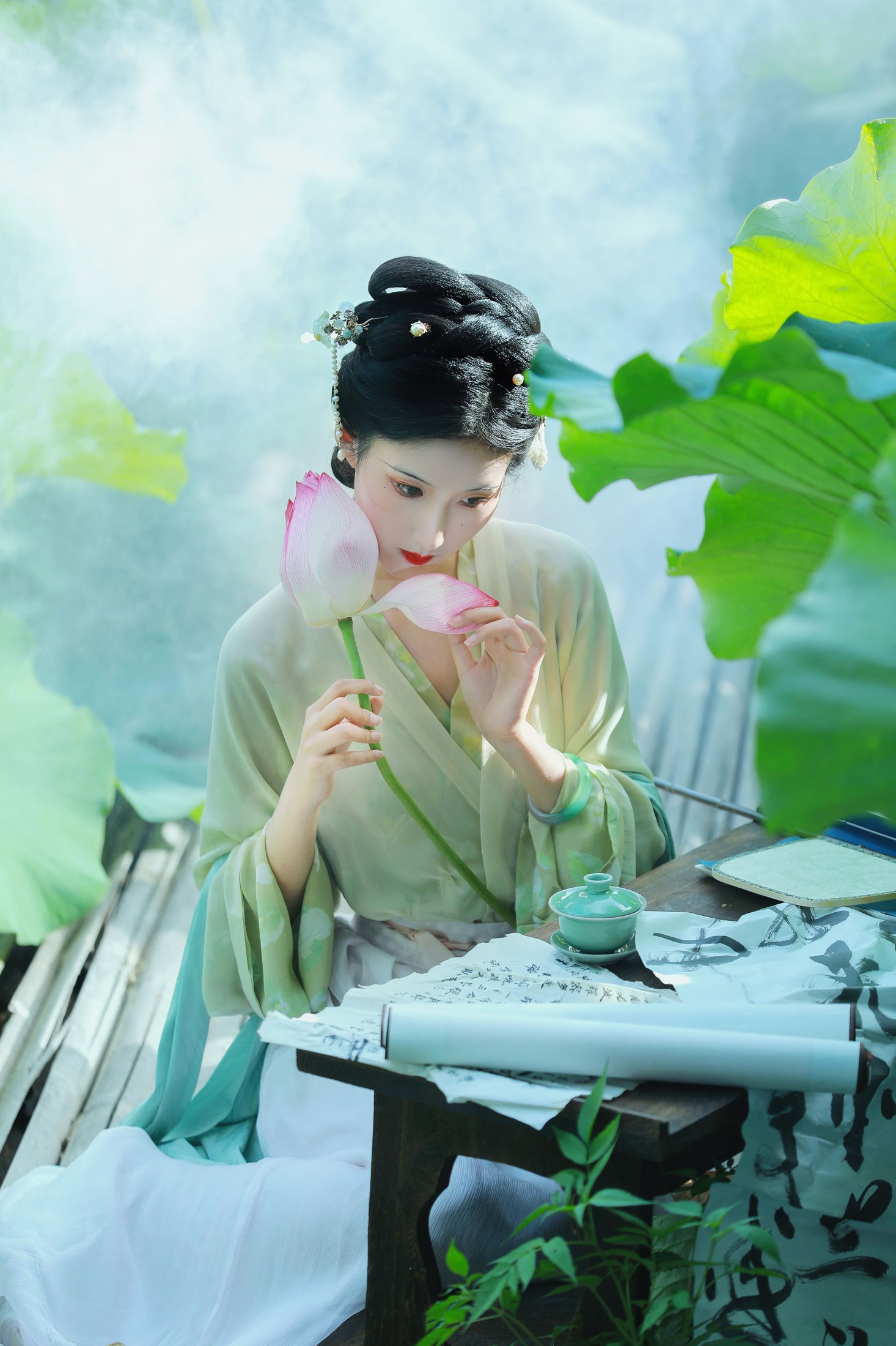 图片[4] - 荷里寒 - 《她清冷得好像一首宋词》[23P] - 机器猫次元 - 机器猫次元
