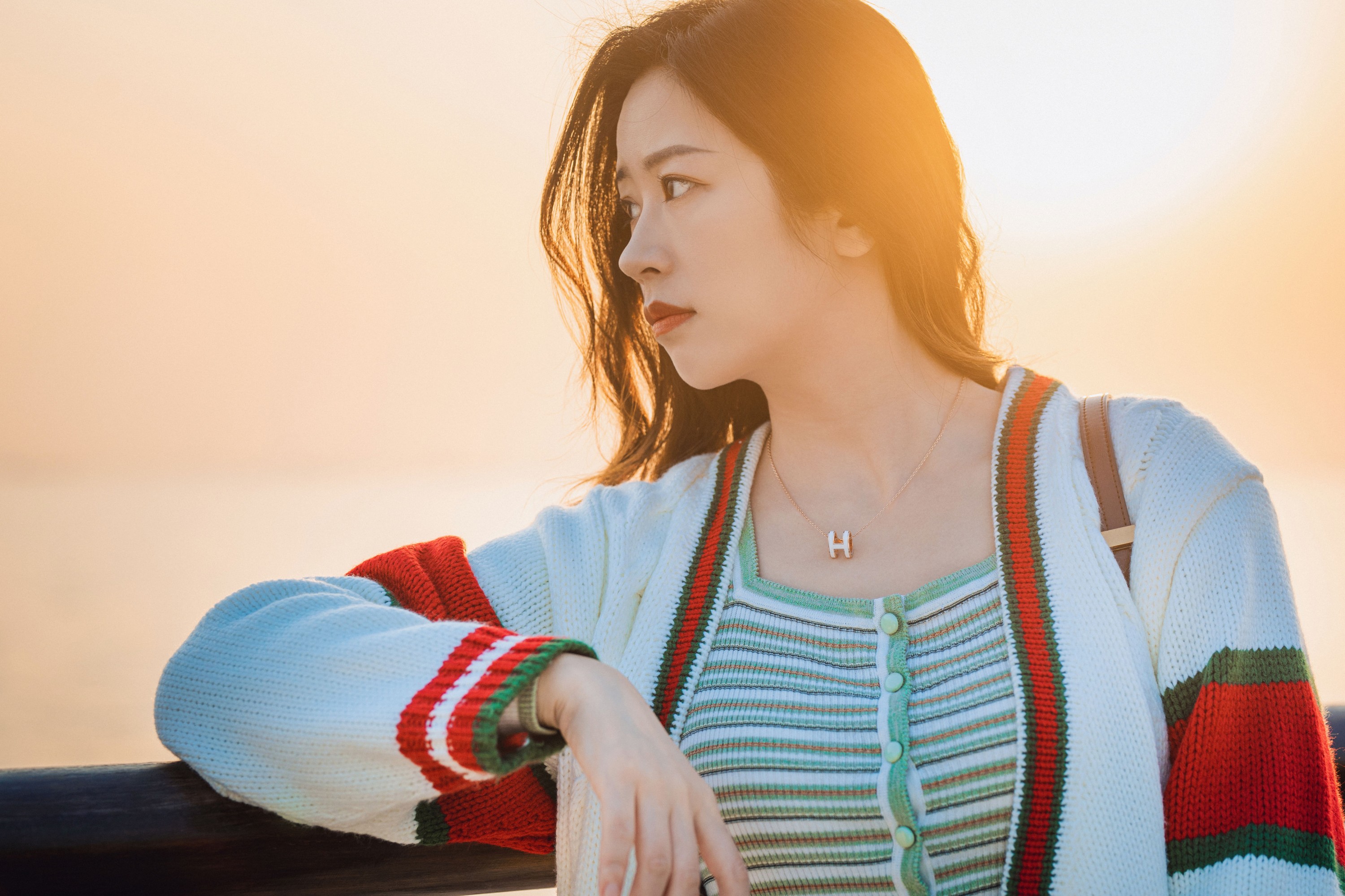 图片[7] - 溪溪 - 《夕阳下的城市滨海湾》[30P] - 机器猫次元 - 机器猫次元