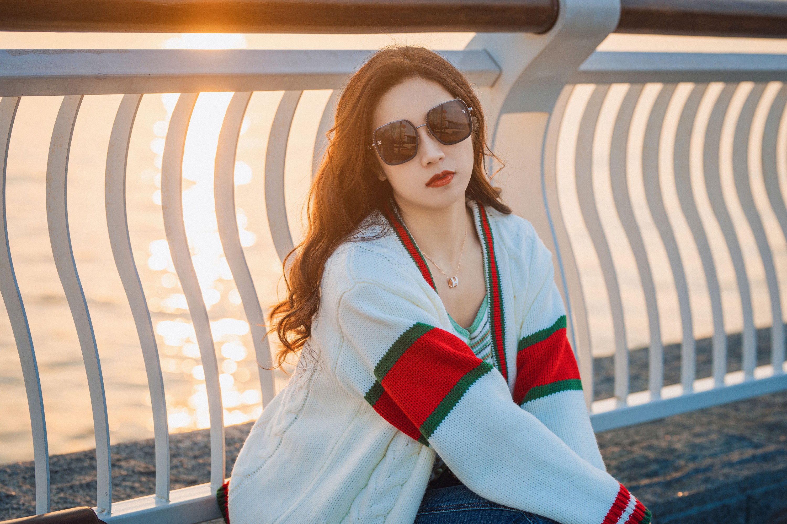 图片[6] - 溪溪 - 《夕阳下的城市滨海湾》[30P] - 机器猫次元 - 机器猫次元