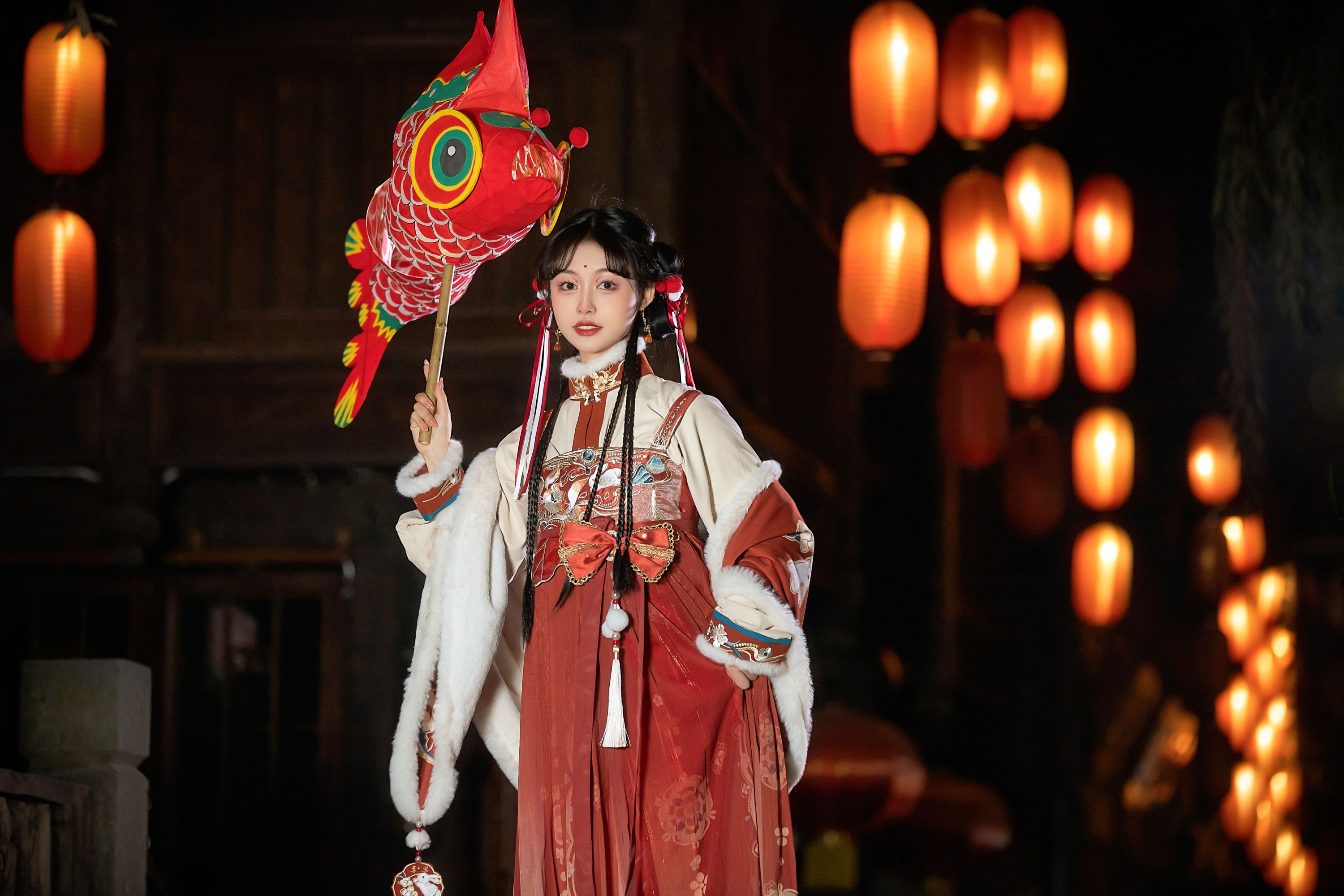 图片[3] - 梨一依 - 《逛灯会》[22P] - 机器猫次元 - 机器猫次元