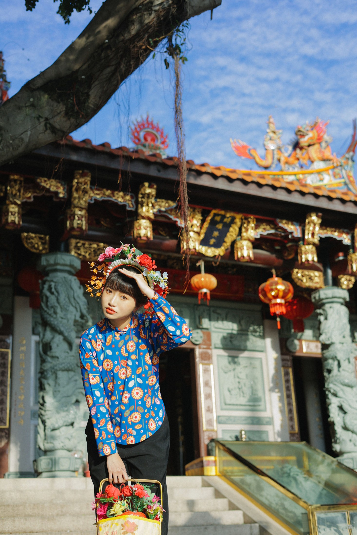 图片[4] - 蓝胖子 - 《头上花园》[28P] - 机器猫次元 - 机器猫次元