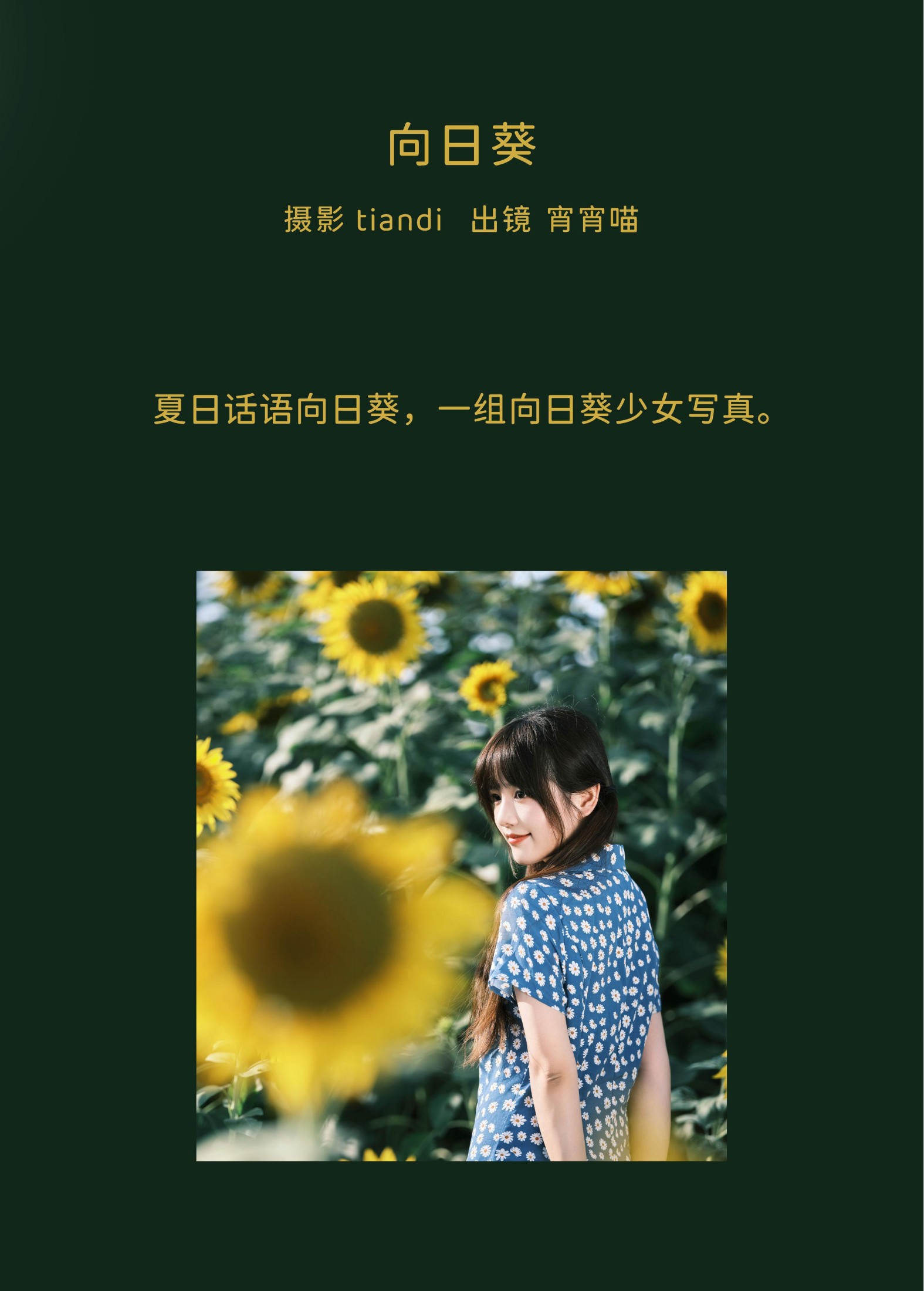 图片[2] - 宵宵喵 - 《向日葵》[28P] - 机器猫次元 - 机器猫次元