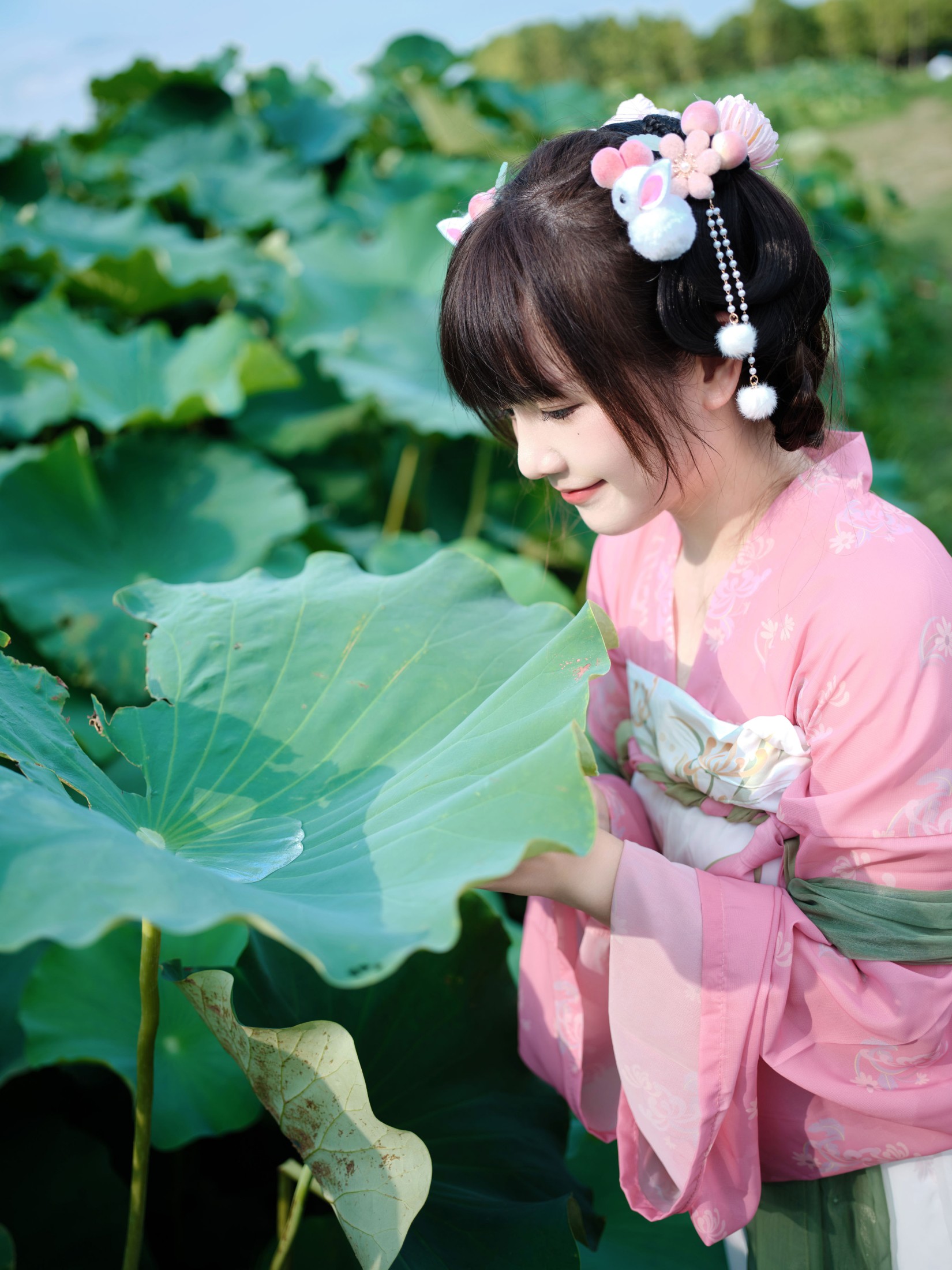 图片[8] - 宵宵喵 - 《荷》[28P] - 机器猫次元 - 机器猫次元