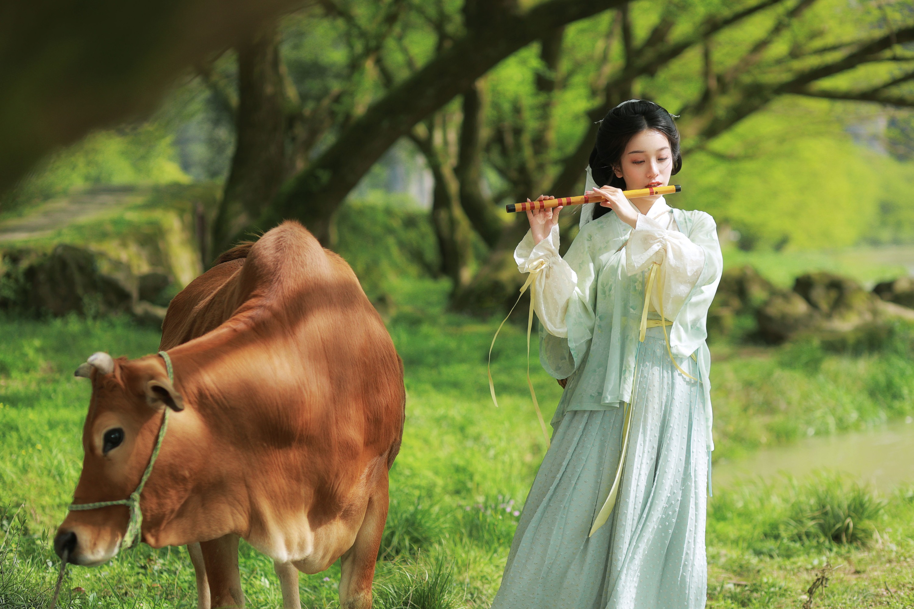图片[5] - 小清菡呀 - 《 牧牛》[22P] - 机器猫次元 - 机器猫次元