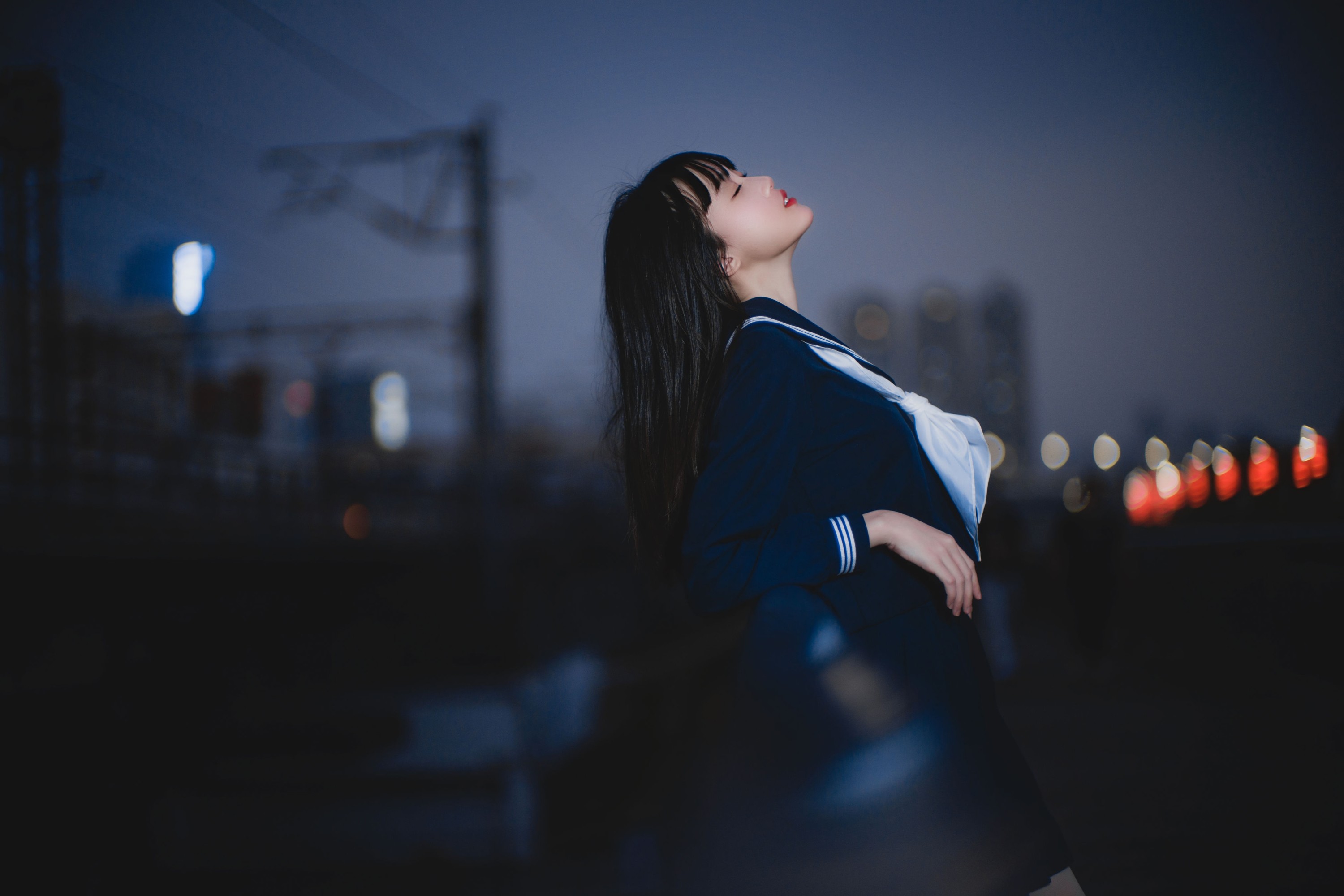 图片[4] - 小鹿桃i - 《夜路》[22P] - 机器猫次元 - 机器猫次元