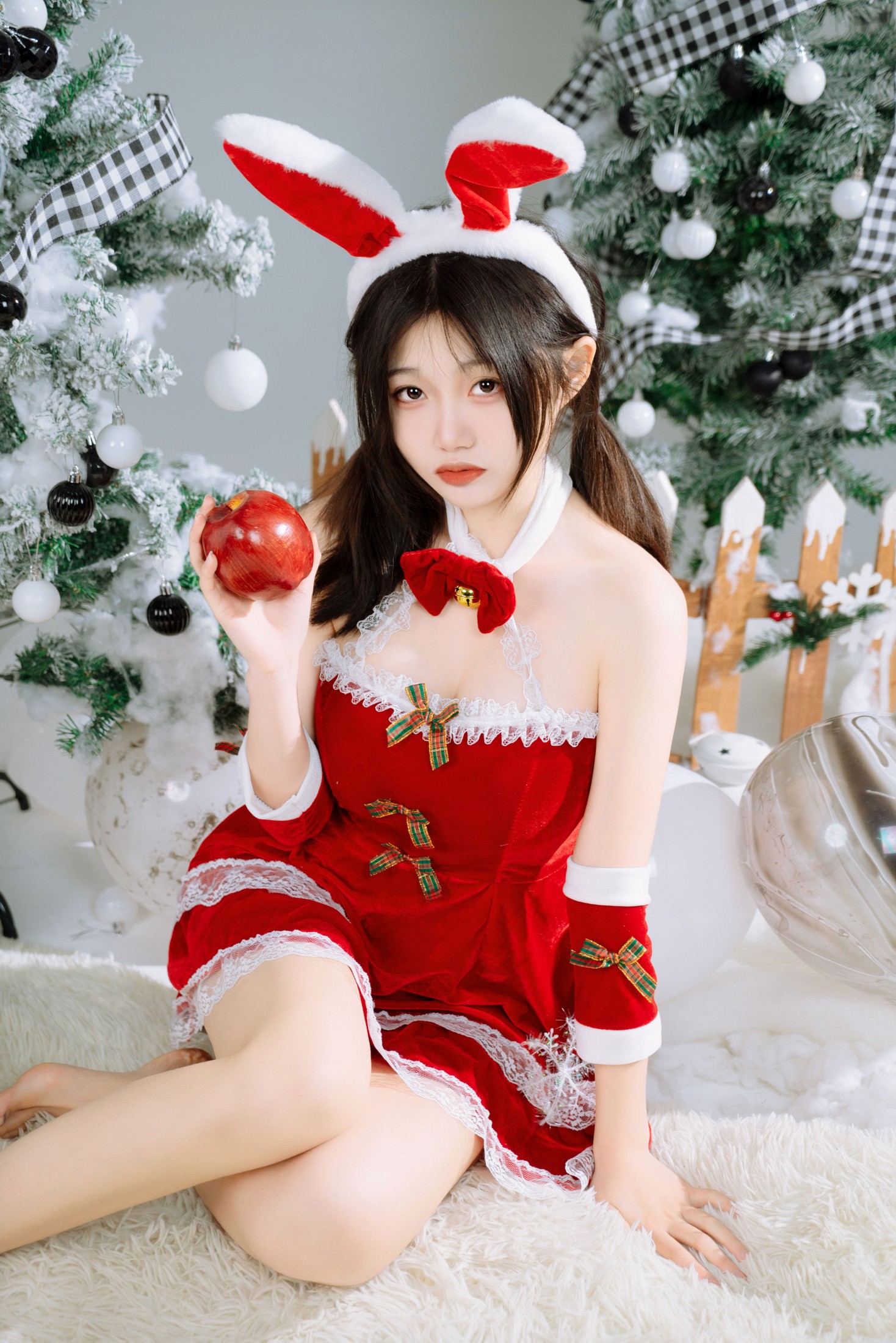 图片[4] - 小莞 - 《圣诞女仆》[38P] - 机器猫次元 - 机器猫次元