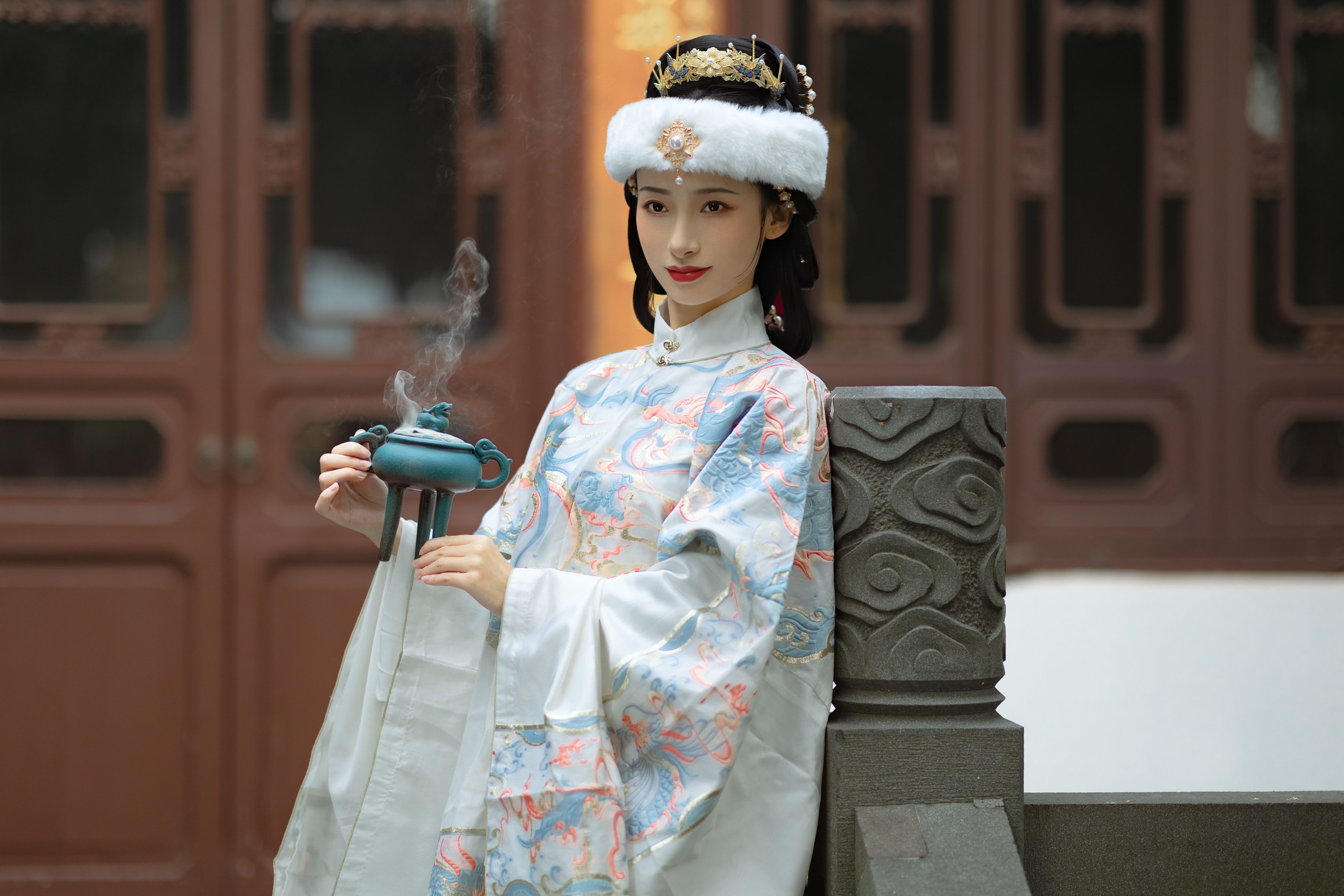 图片[8] - 眸小妖 - 《秋游湖心亭》[52P] - 机器猫次元 - 机器猫次元