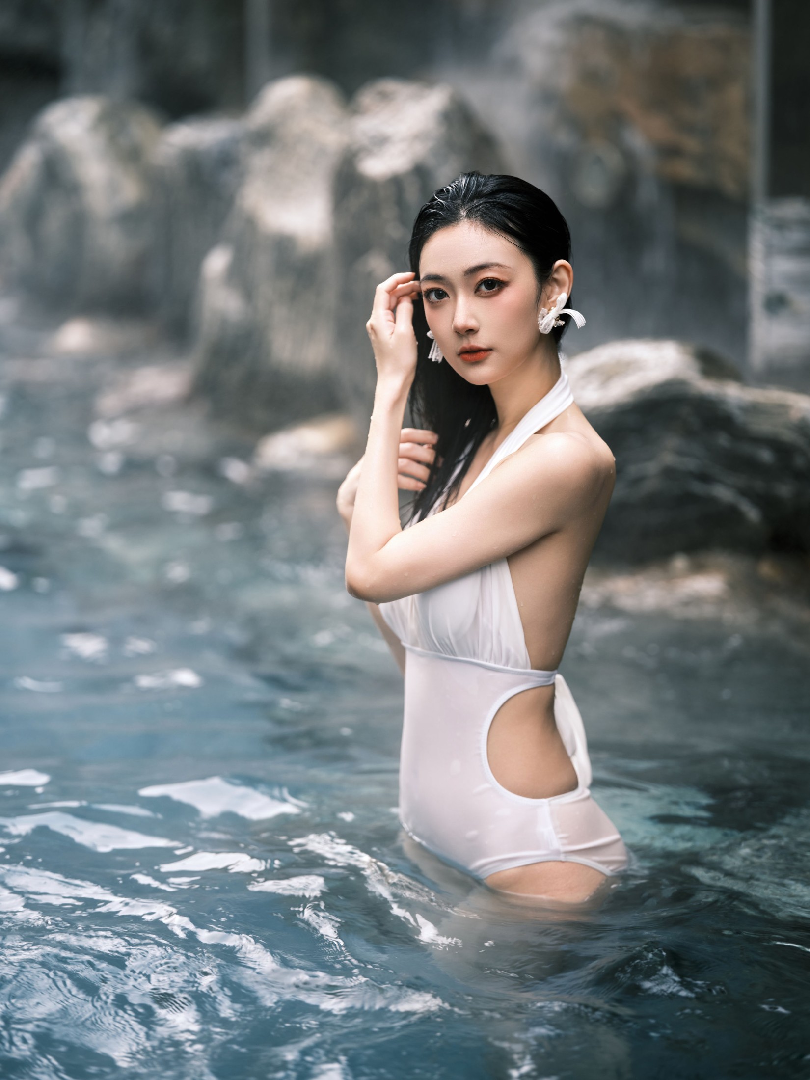 图片[3] - 飞鸟咕咕- 《温泉白》[45P] - 机器猫次元 - 机器猫次元