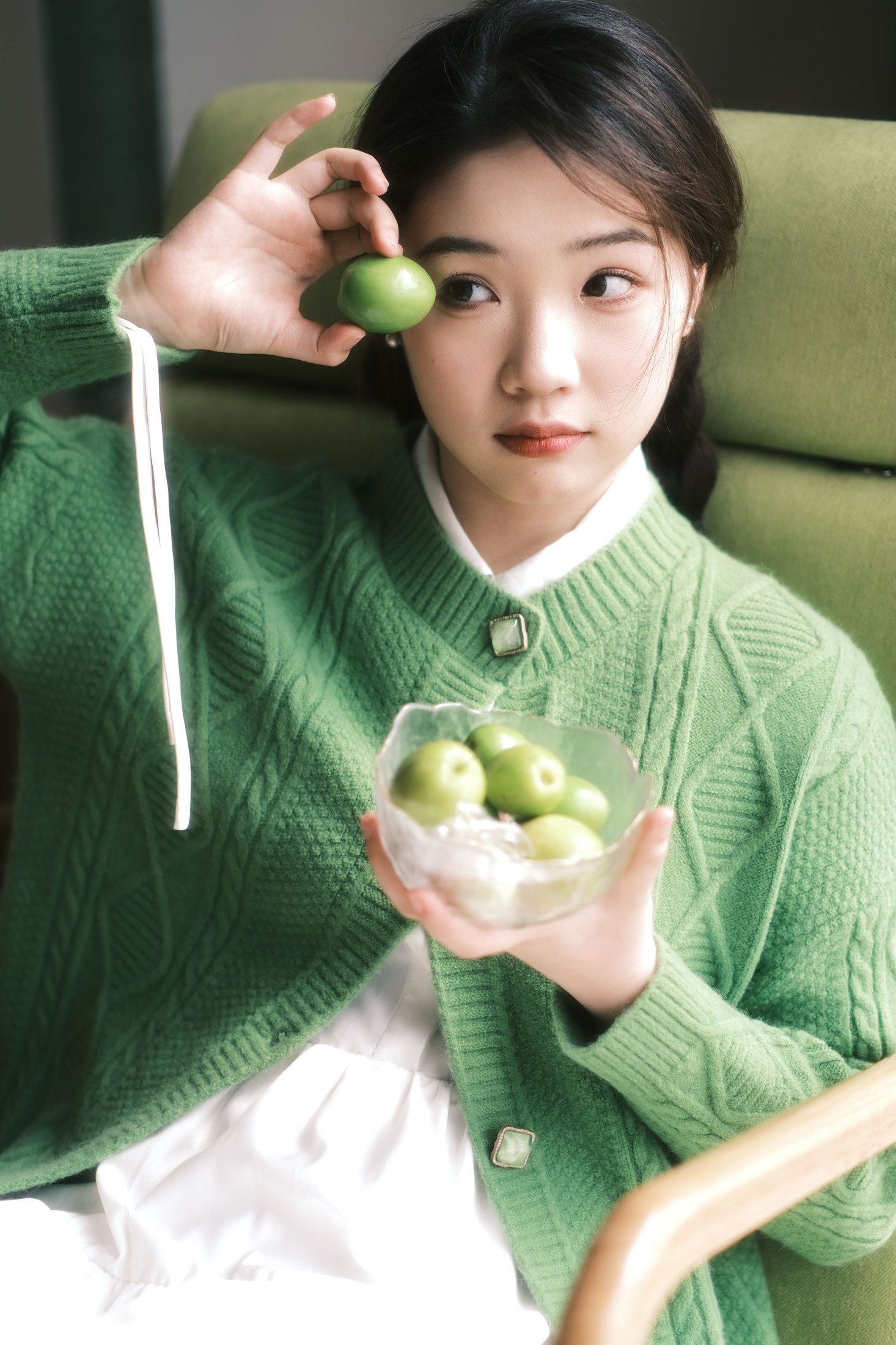图片[6] - 橙子 - 《少女绿》[32P] - 机器猫次元 - 机器猫次元