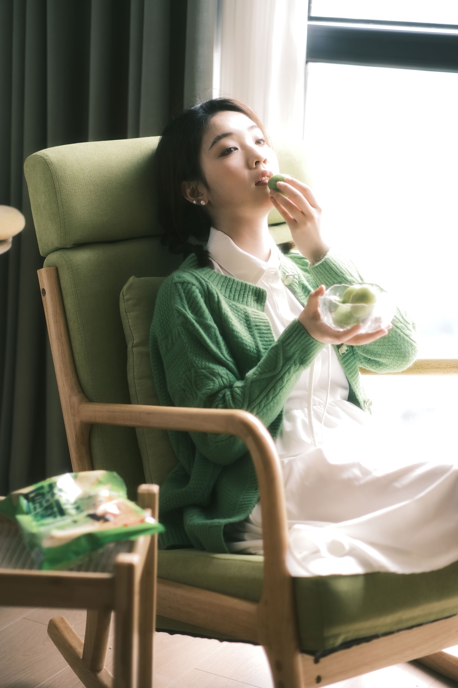 图片[8] - 橙子 - 《少女绿》[32P] - 机器猫次元 - 机器猫次元