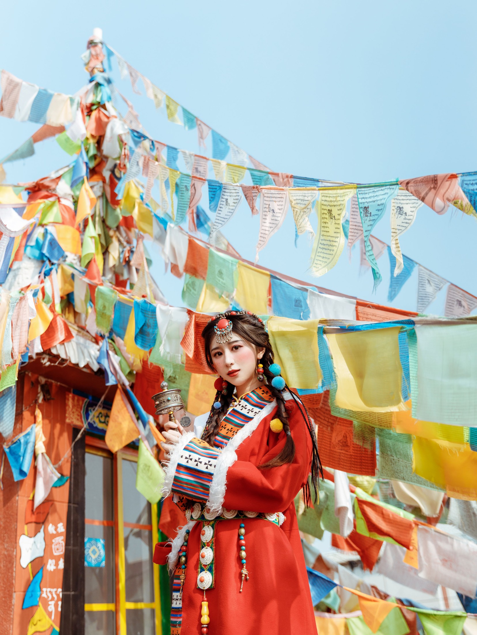 图片[4] - 小希仔 - 《藏服少女》[25P] - 机器猫次元 - 机器猫次元