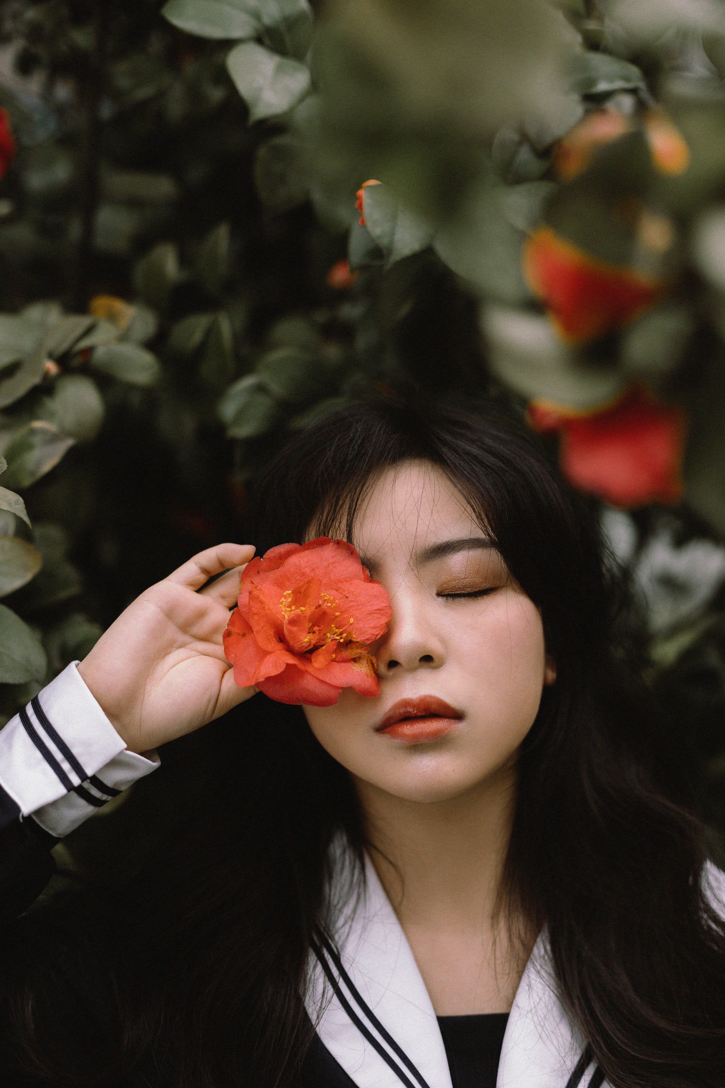 图片[5] - 是小白噢 - 《茶花树下的少女》[26P] - 机器猫次元 - 机器猫次元