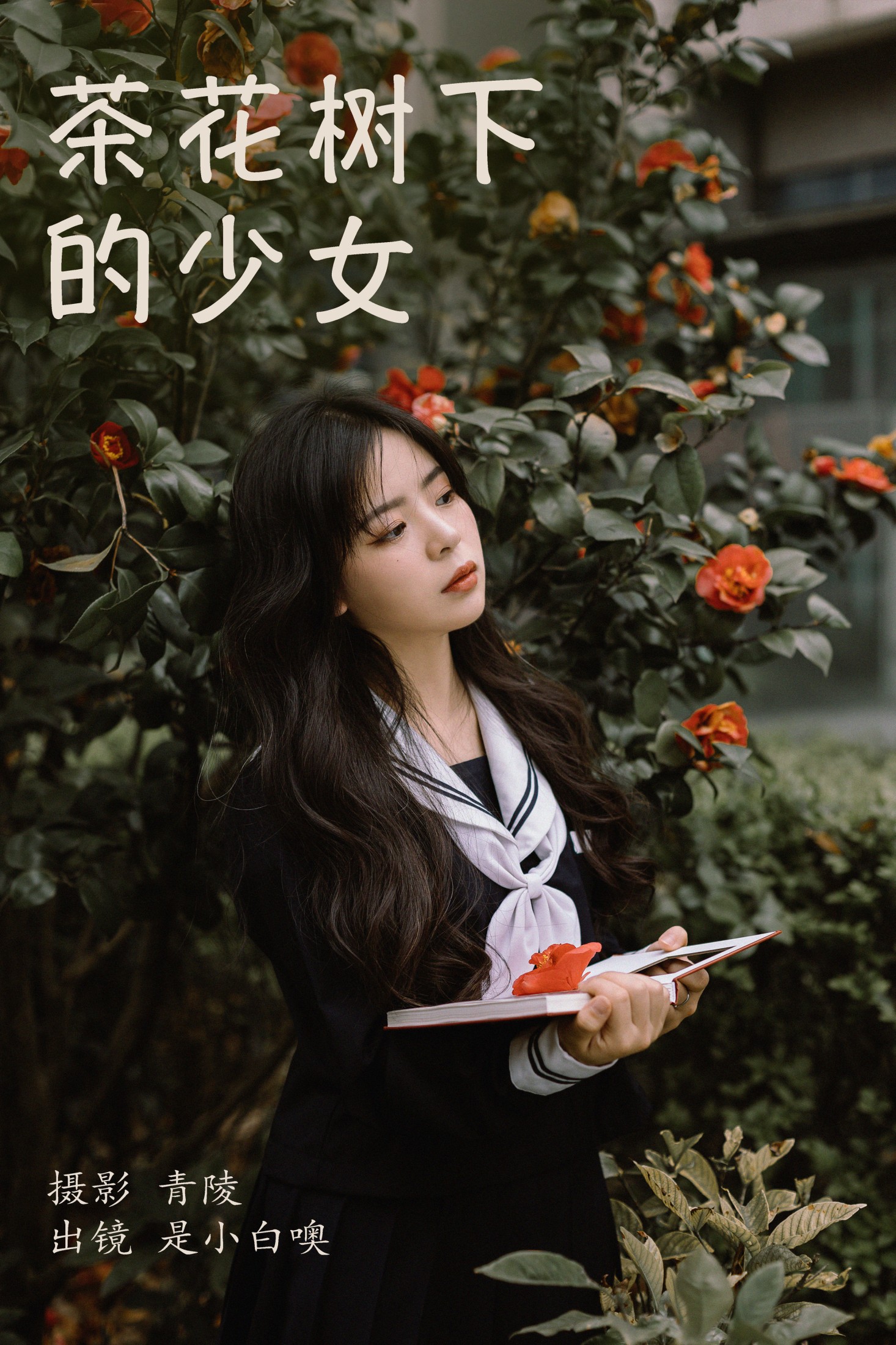 图片[1] - 是小白噢 - 《茶花树下的少女》[26P] - 机器猫次元 - 机器猫次元