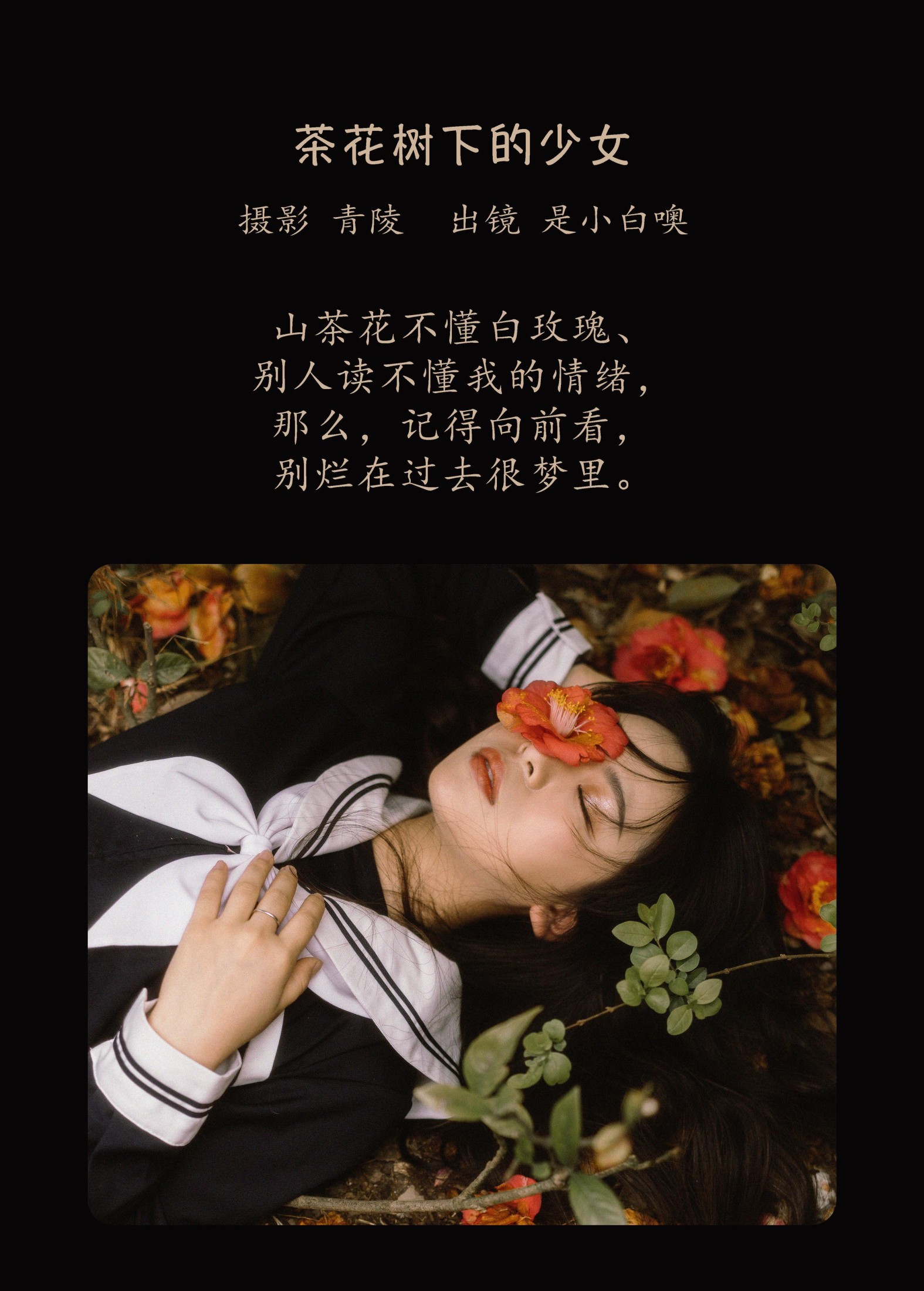 图片[2] - 是小白噢 - 《茶花树下的少女》[26P] - 机器猫次元 - 机器猫次元