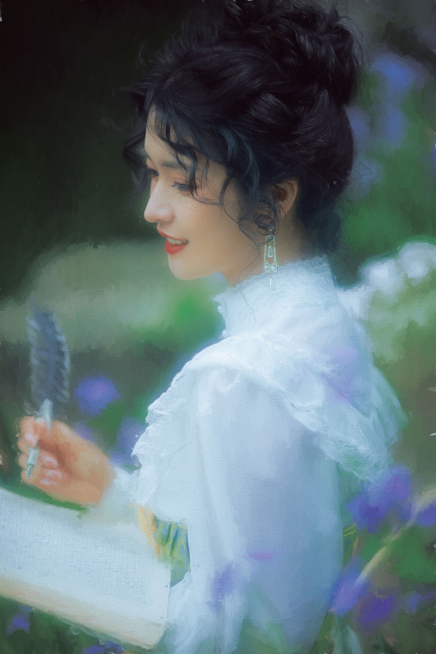 图片[8] - 一束青 - 《撑阳伞的少女》[24P] - 机器猫次元 - 机器猫次元