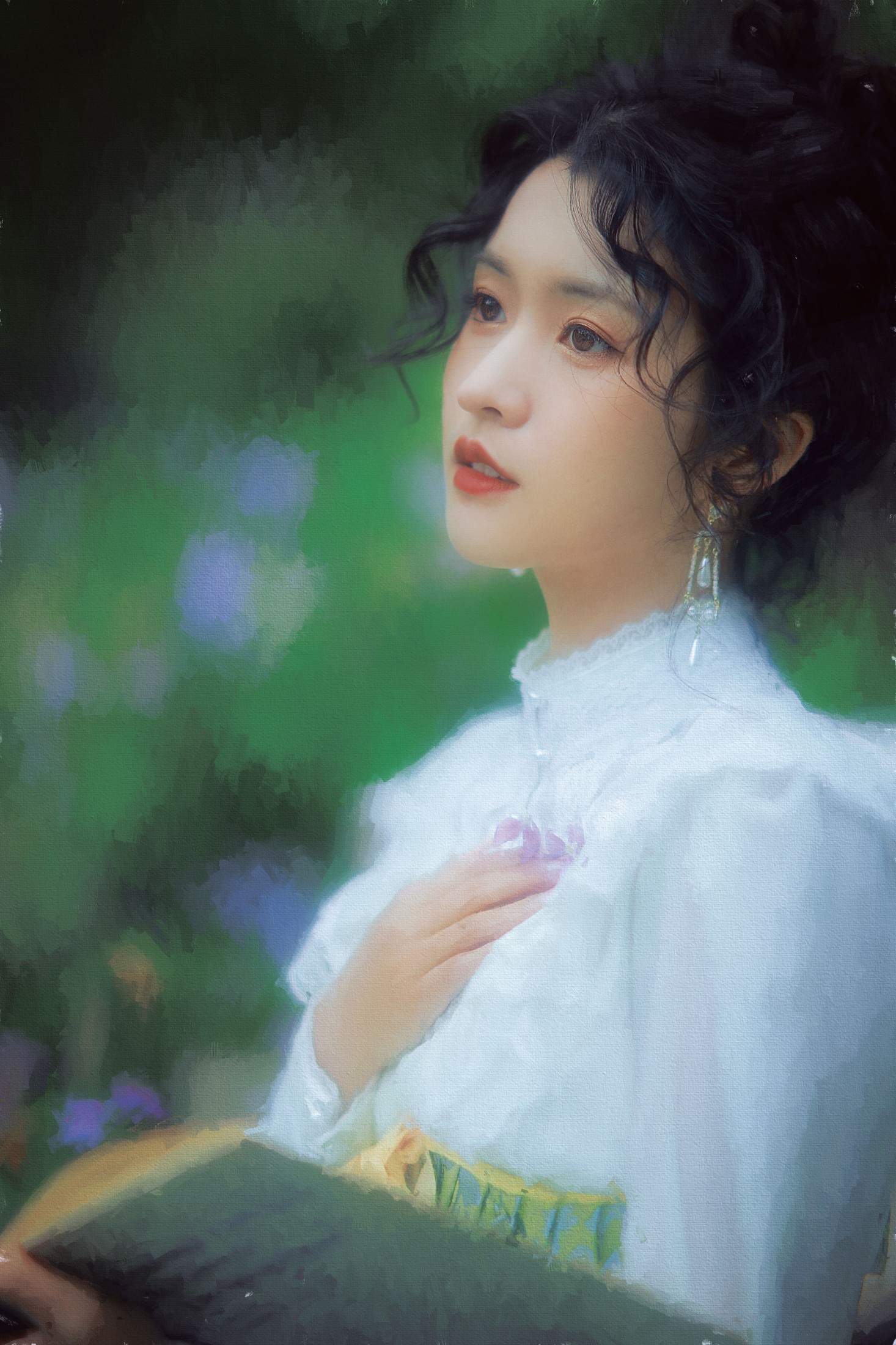 图片[4] - 一束青 - 《撑阳伞的少女》[24P] - 机器猫次元 - 机器猫次元