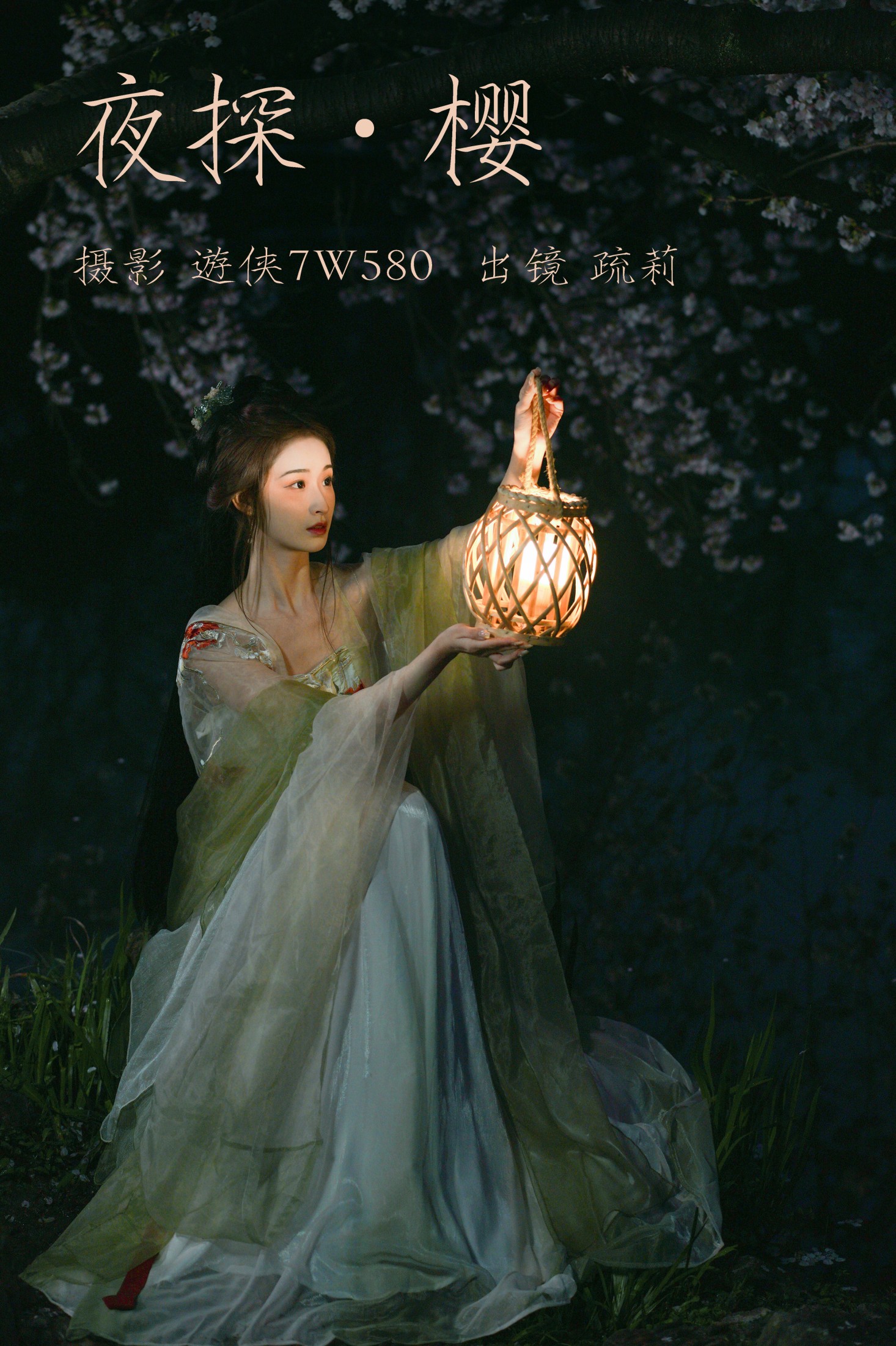 图片[1] - 疏莉 - 《夜探樱》[23P] - 机器猫次元 - 机器猫次元
