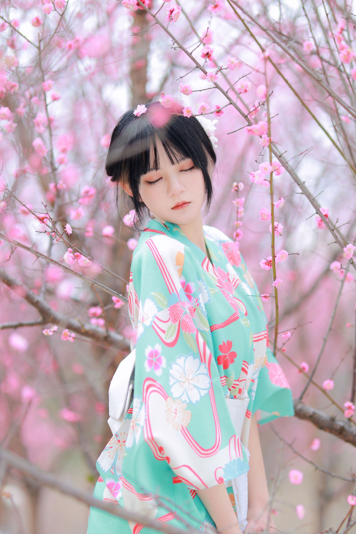 图片[4] - wenyujia - 《和服樱花》[22P] - 机器猫次元 - 机器猫次元
