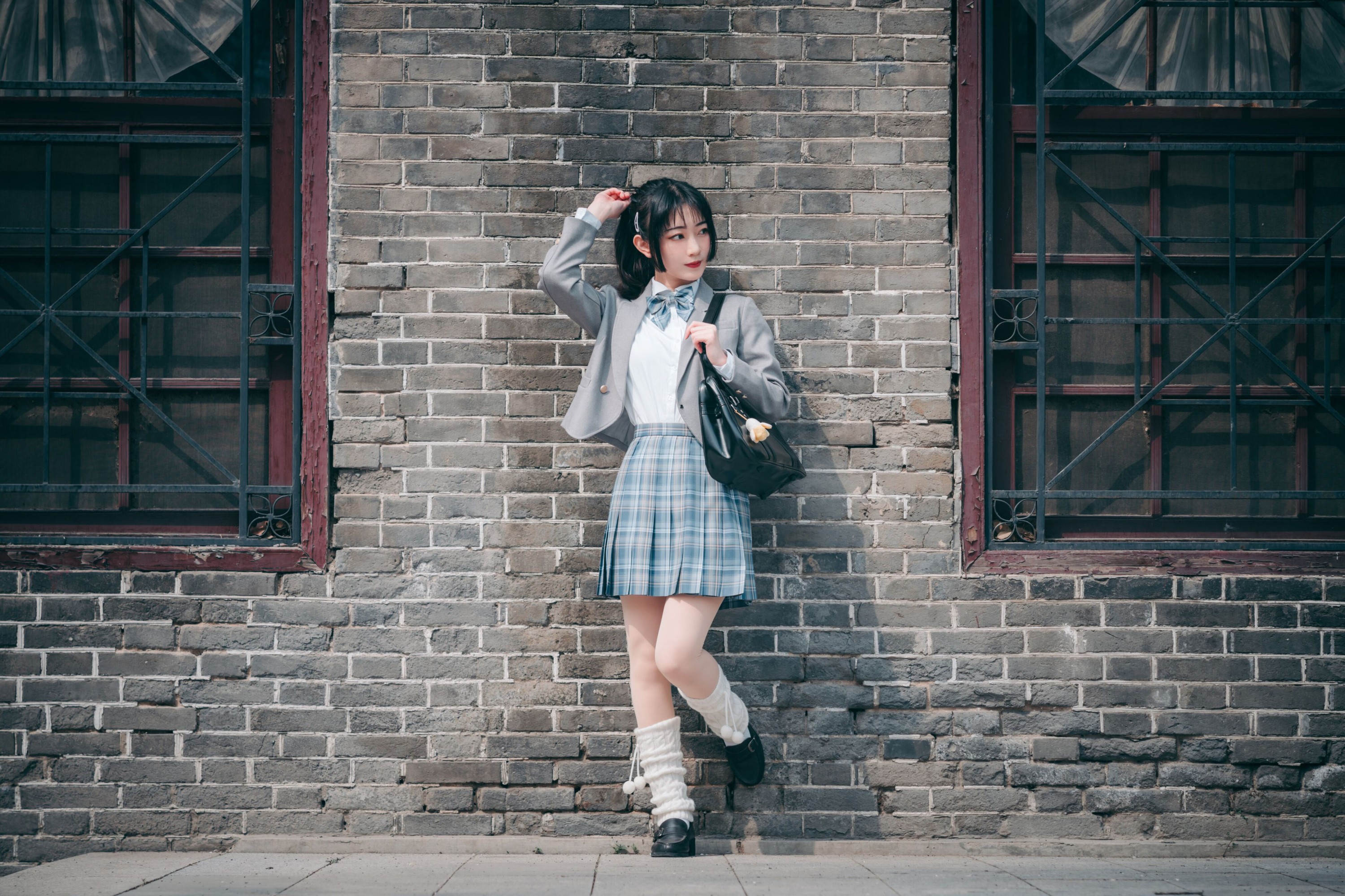 图片[8] - 桃墨公子x - 《灰色JK》[22P] - 机器猫次元 - 机器猫次元