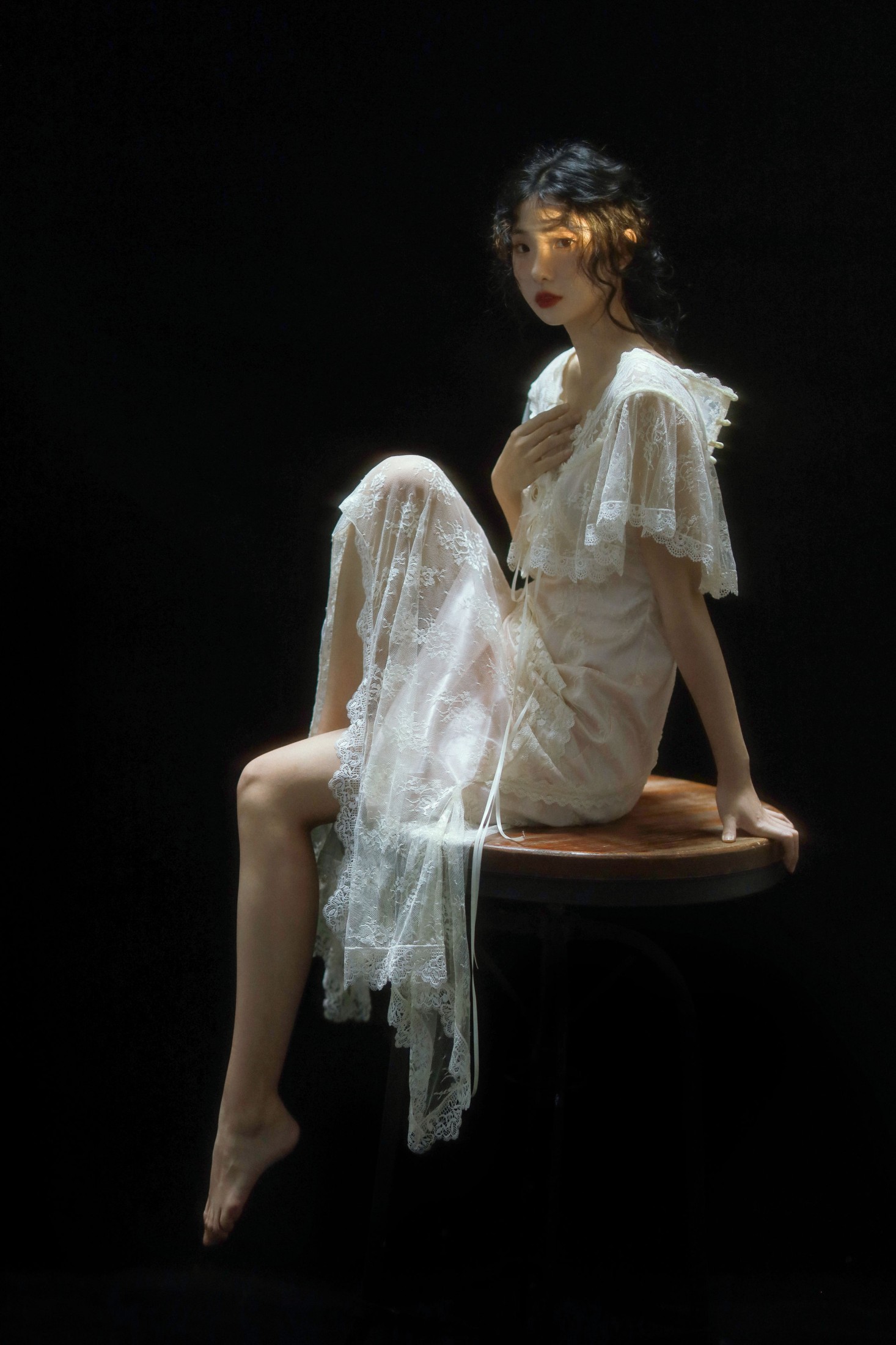 图片[3] - 李喵喵 - 《夜纱》[25P] - 机器猫次元 - 机器猫次元