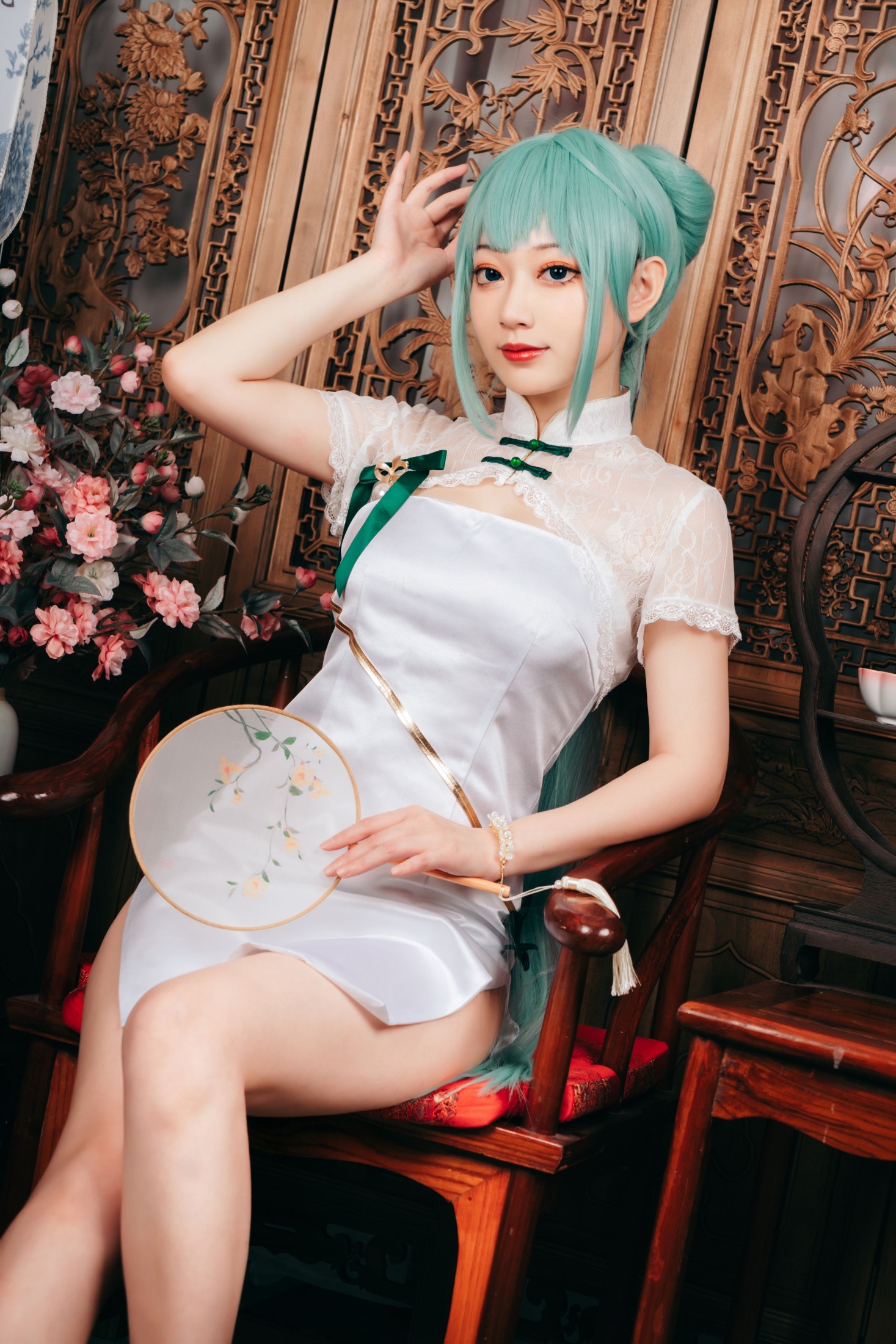 图片[7] - 桃墨公子x - 《初音旗袍》[40P] - 机器猫次元 - 机器猫次元