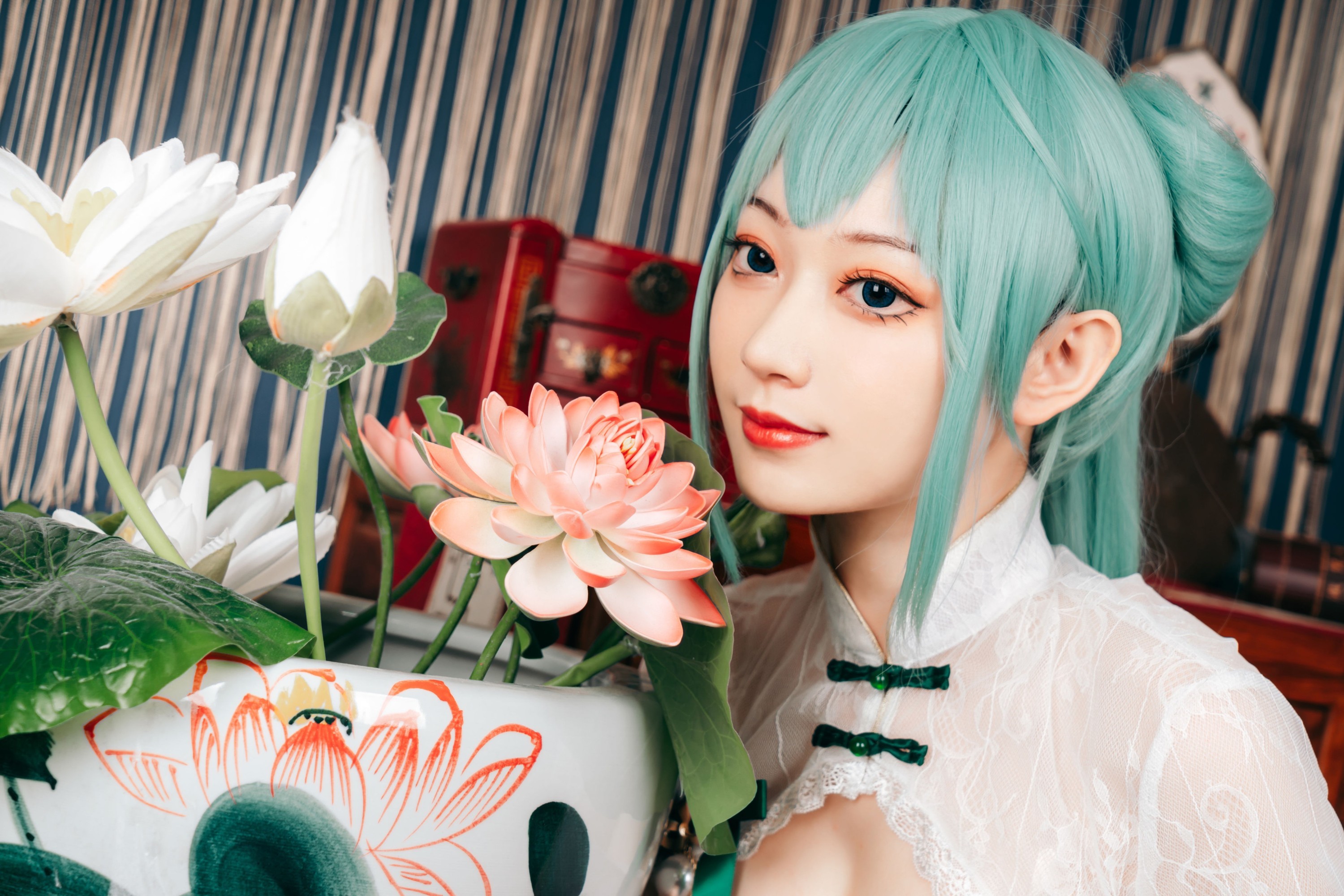 图片[6] - 桃墨公子x - 《初音旗袍》[40P] - 机器猫次元 - 机器猫次元