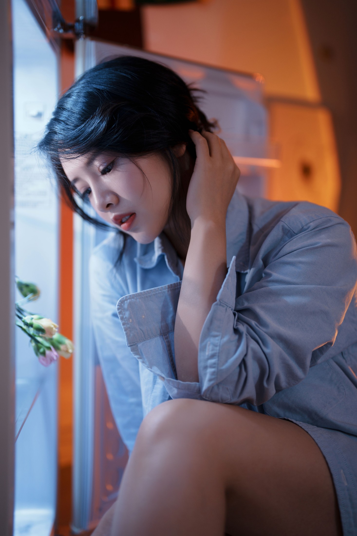 图片[7] - 喵喵喵是锦儿呀 - 《夜半偷偷趴冰箱，一点点微光摄影》[28P] - 机器猫次元 - 机器猫次元
