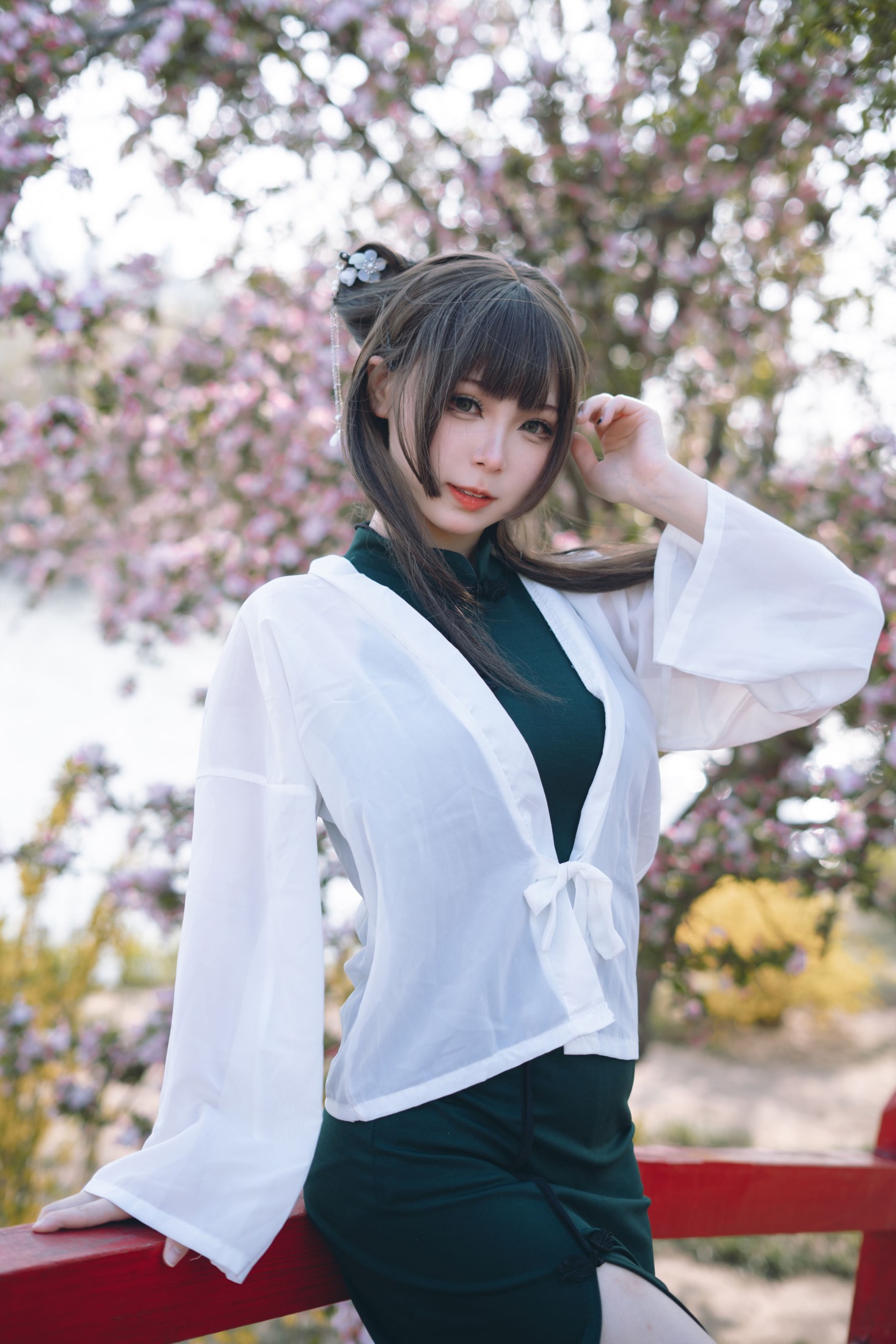 图片[8] - 小桃川奈奈 - 《春游之旗袍》[32P] - 机器猫次元 - 机器猫次元