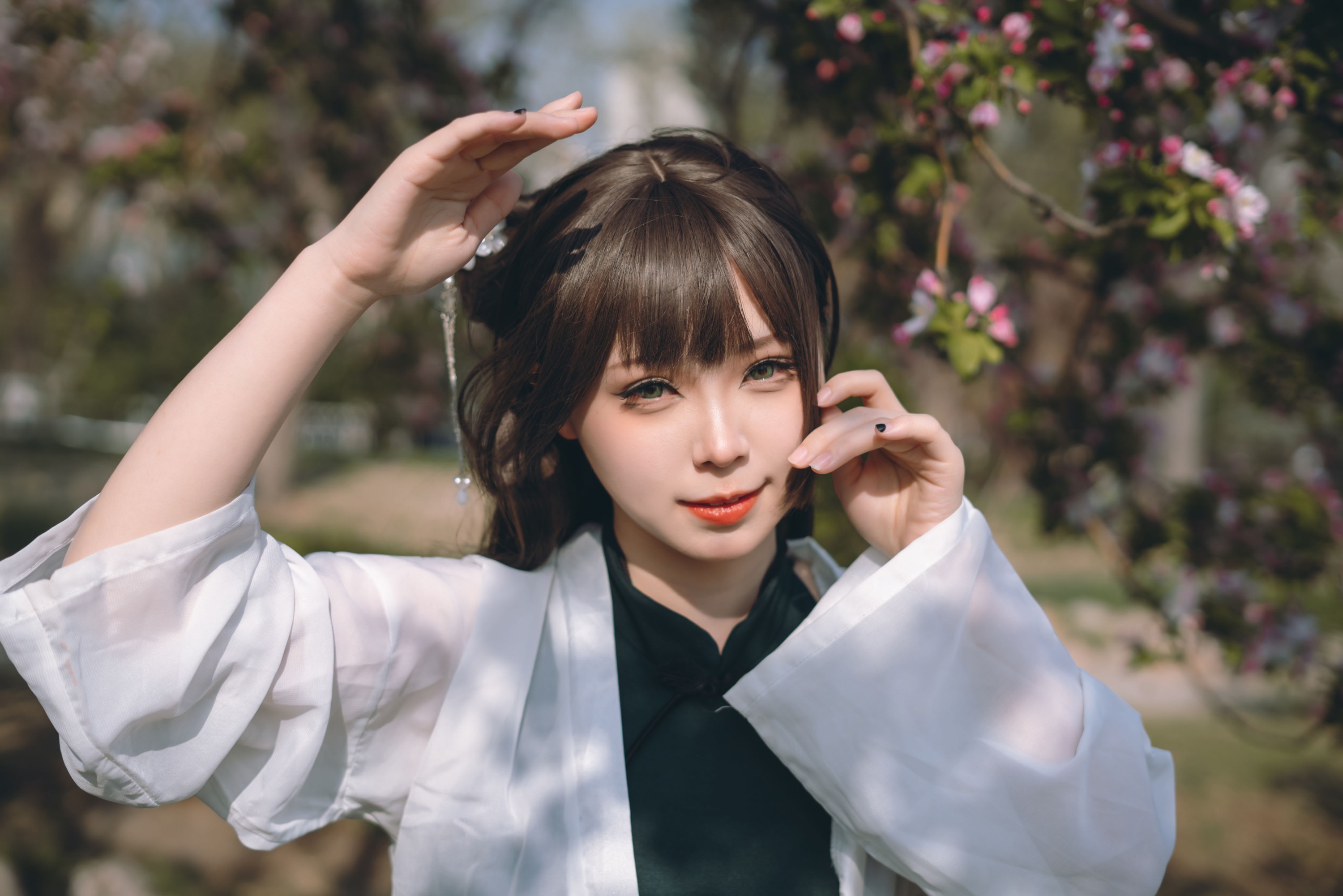 图片[4] - 小桃川奈奈 - 《春游之旗袍》[32P] - 机器猫次元 - 机器猫次元