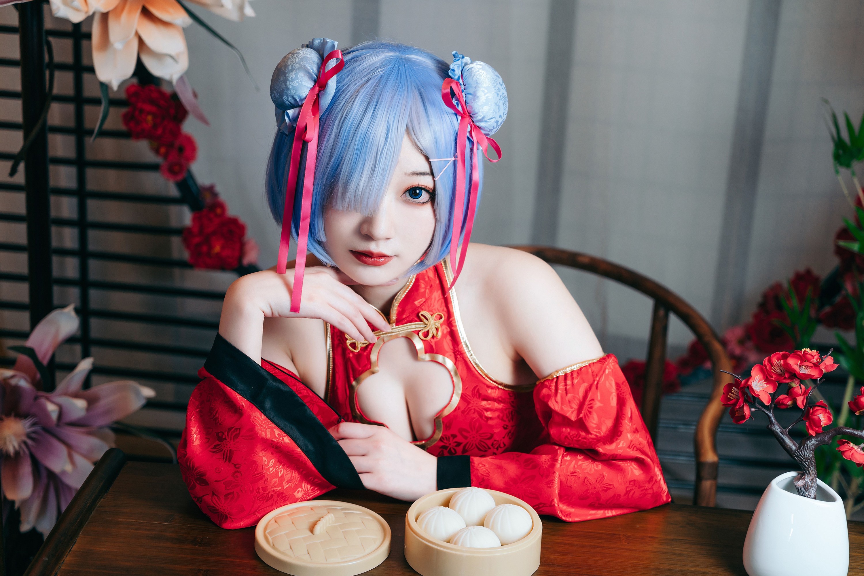 图片[5] - 桃墨公子x - 《蕾姆中国风女仆》[31P] - 机器猫次元 - 机器猫次元
