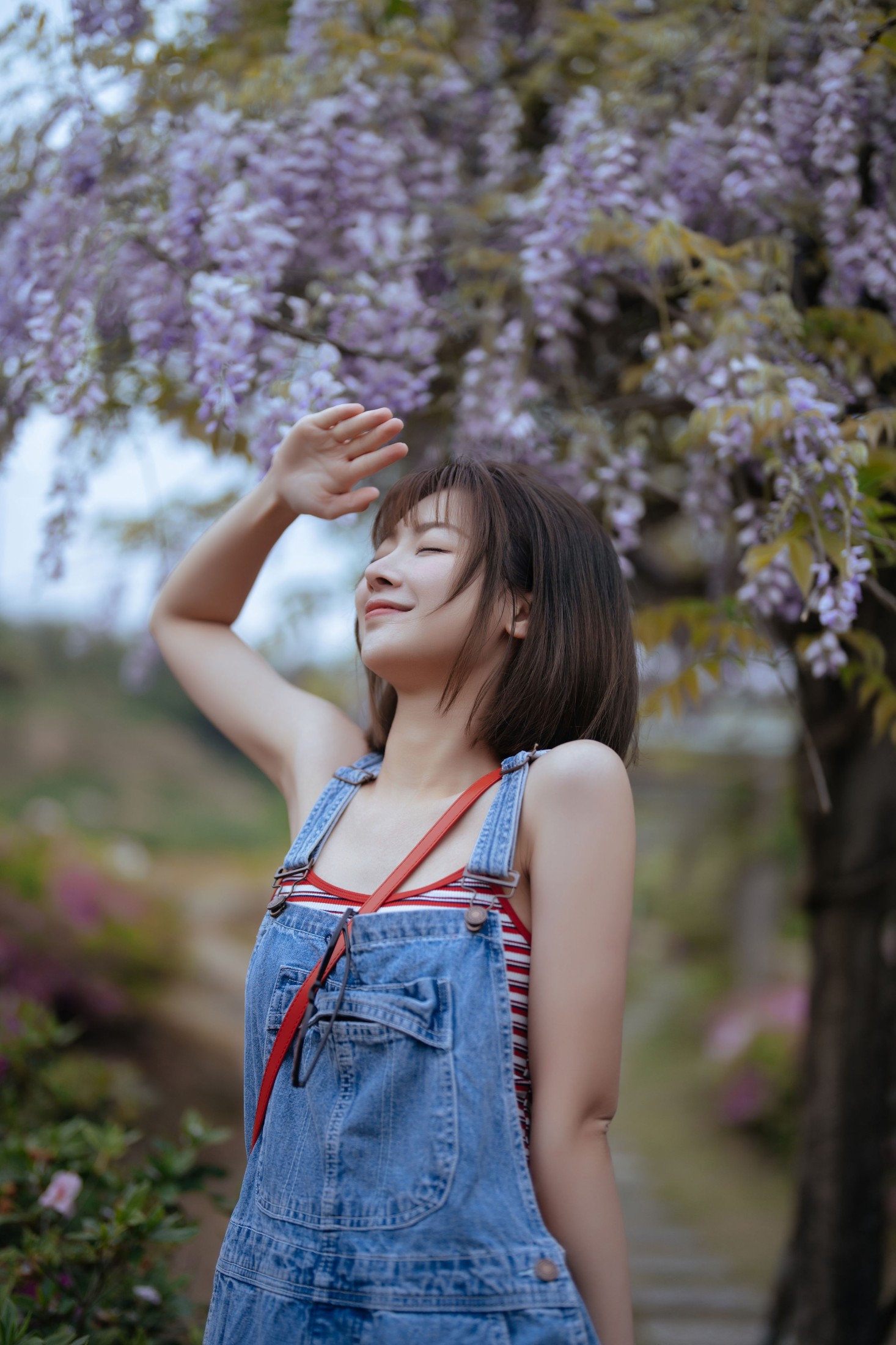 图片[5] - 七七 - 《紫藤花开，日系甜妹》[65P] - 机器猫次元 - 机器猫次元