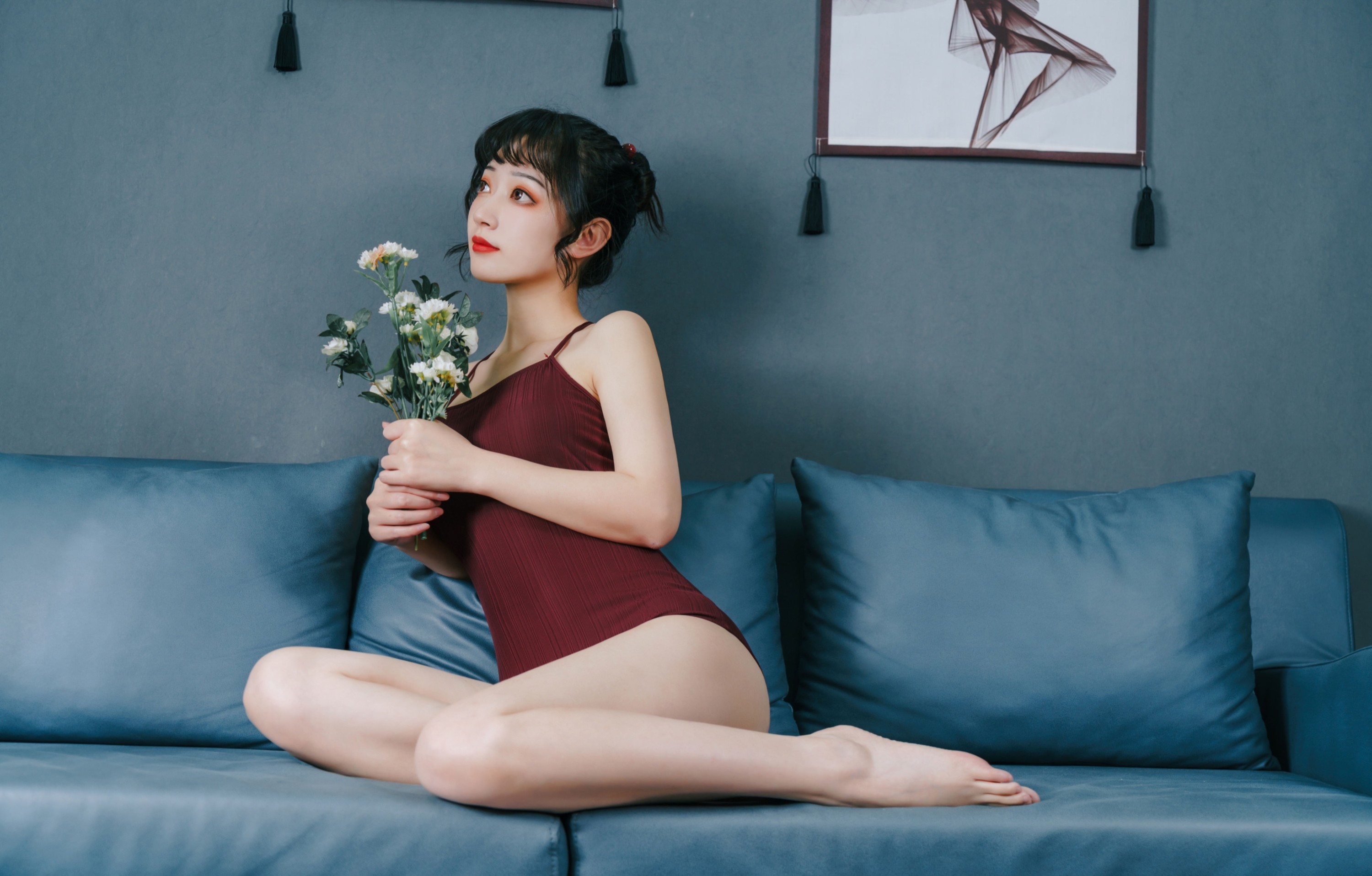 图片[3] - 桃墨公子x - 《红色泳衣》[36P] - 机器猫次元 - 机器猫次元