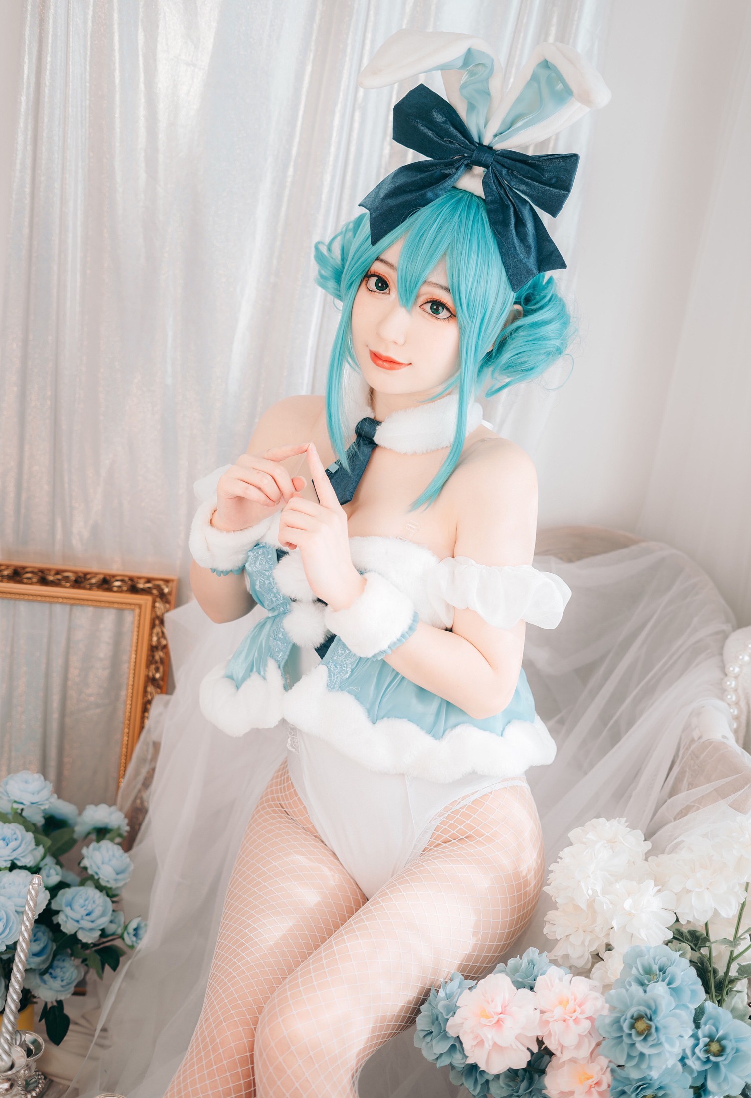 图片[5] - 桃墨公子x - 《初音兔女郎》[48P] - 机器猫次元 - 机器猫次元