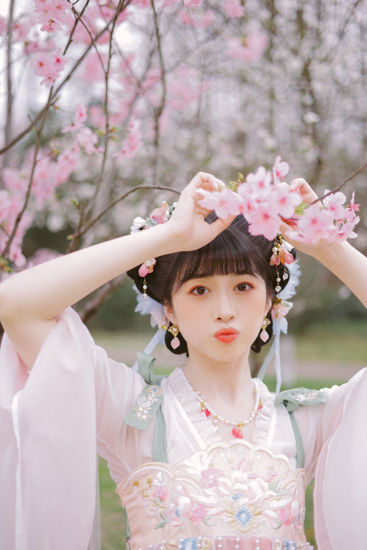图片[8] - breezyzm - 《少女与樱花》[26P] - 机器猫次元 - 机器猫次元