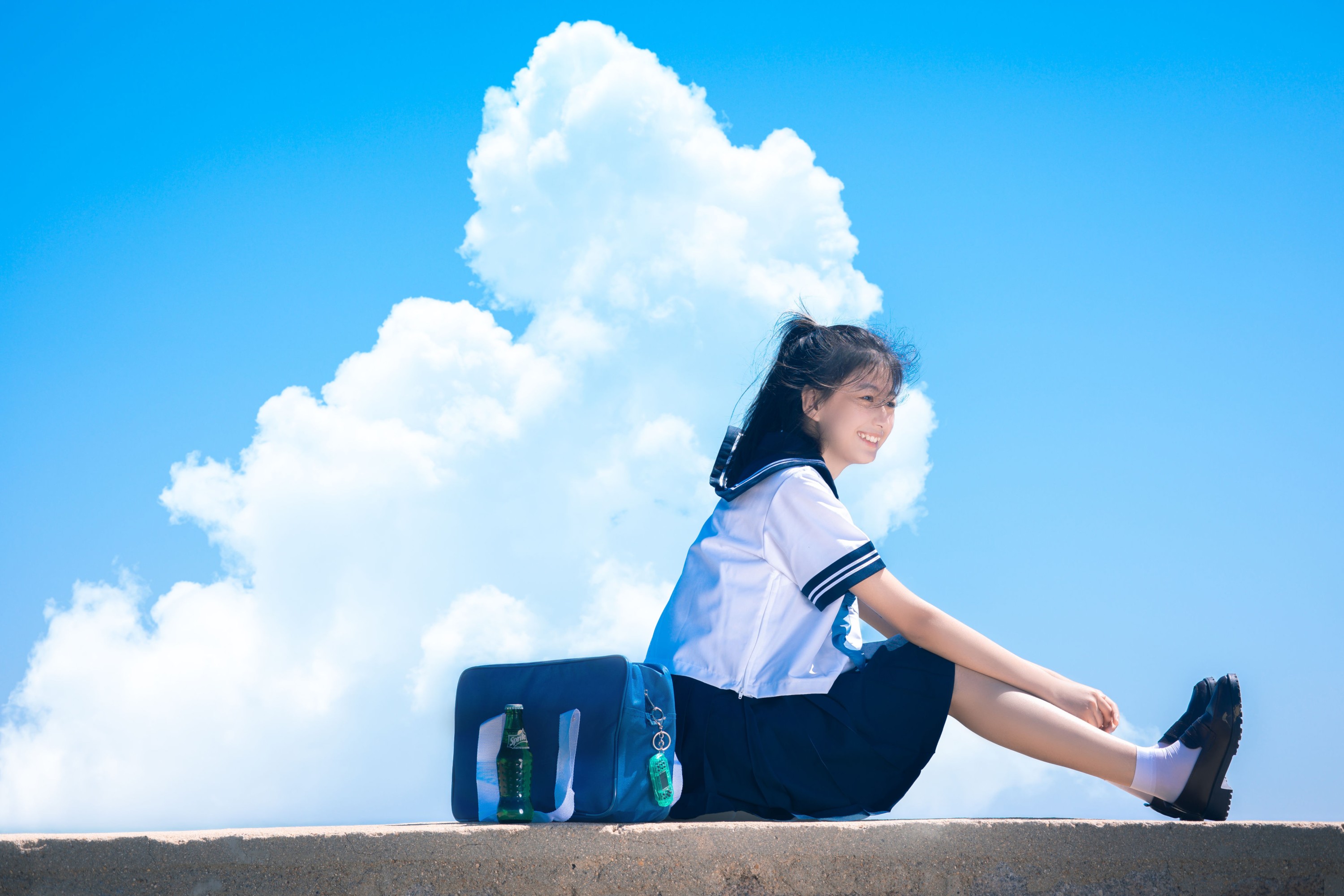 图片[8] - 刺球老兮 - 《海边JK》[22P] - 机器猫次元 - 机器猫次元