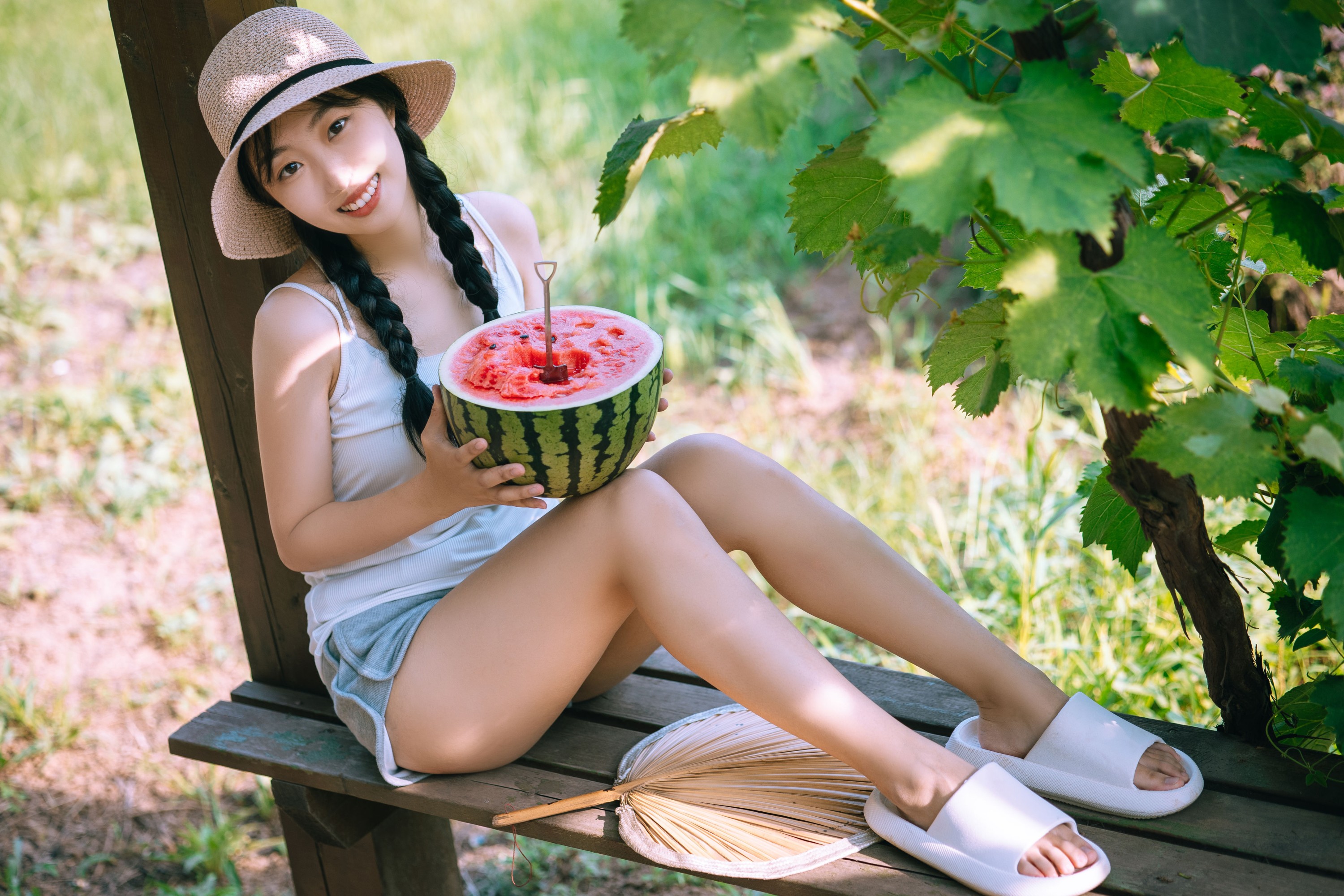 图片[8] - 娇娇 - 《盛夏西瓜少女》[21P] - 机器猫次元 - 机器猫次元