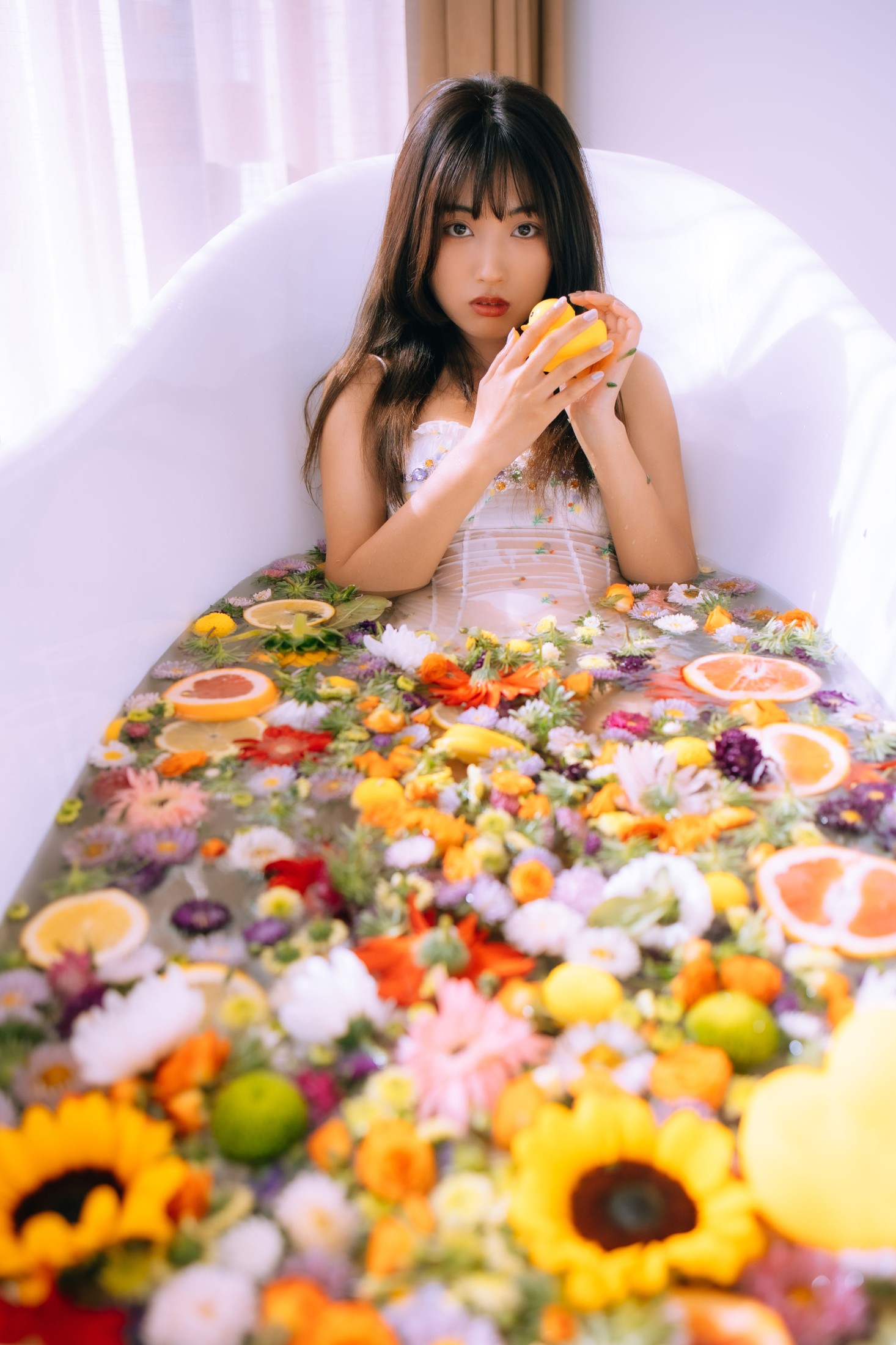图片[6] - 文文 - 《浴缸鲜花少女》[45P] - 机器猫次元 - 机器猫次元