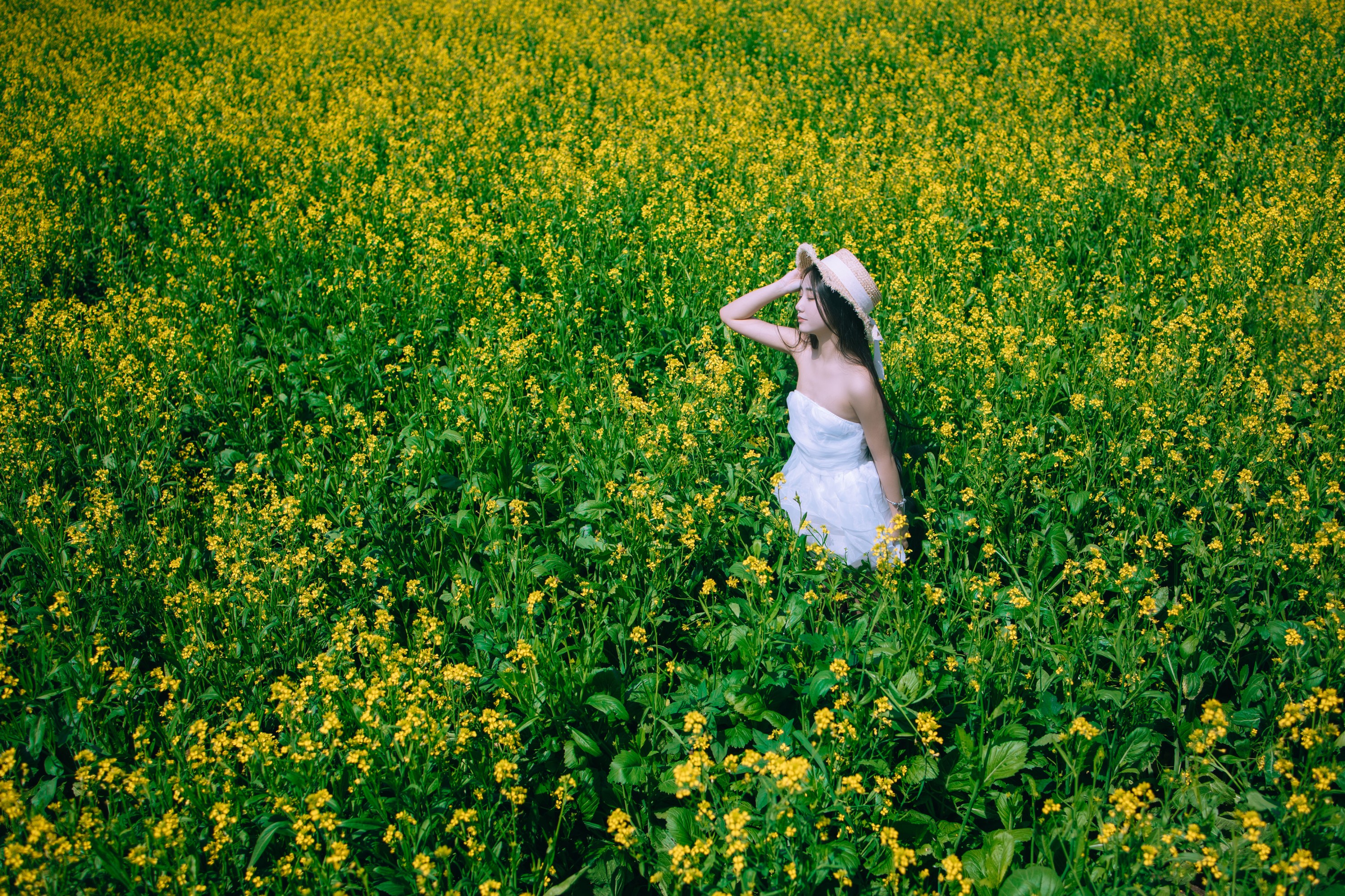 图片[3] - 四月羊大冒险 - 《少女油菜花写真》[50P] - 机器猫次元 - 机器猫次元