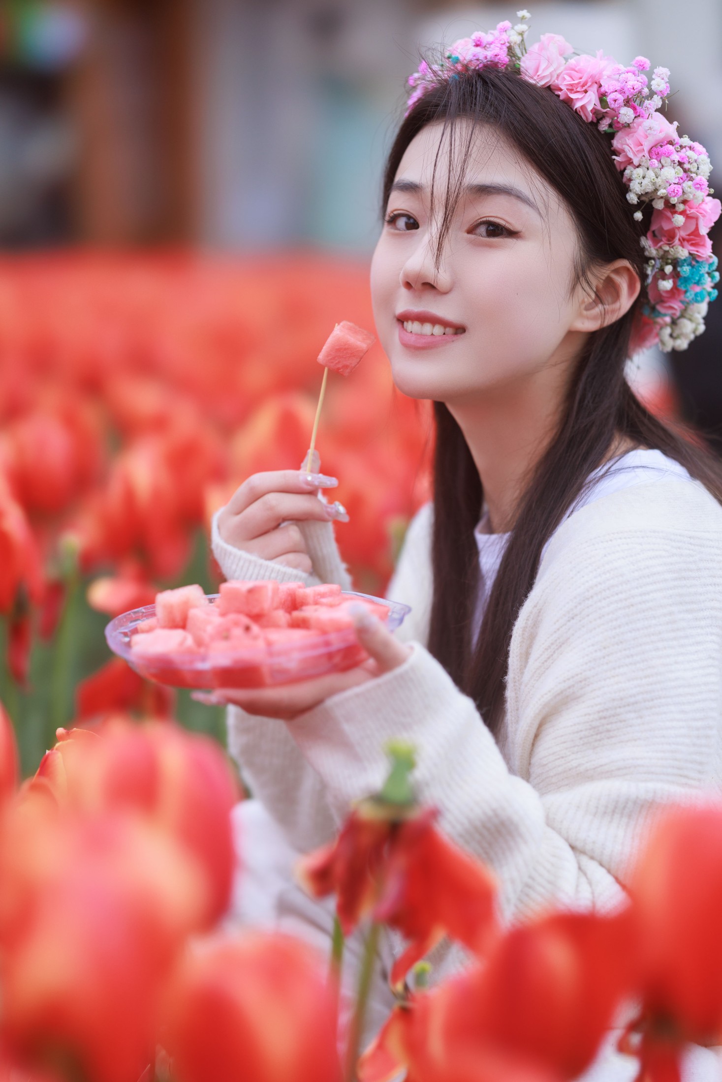 图片[7] - 裴同学 - 《郁金香拍照》[28P] - 机器猫次元 - 机器猫次元