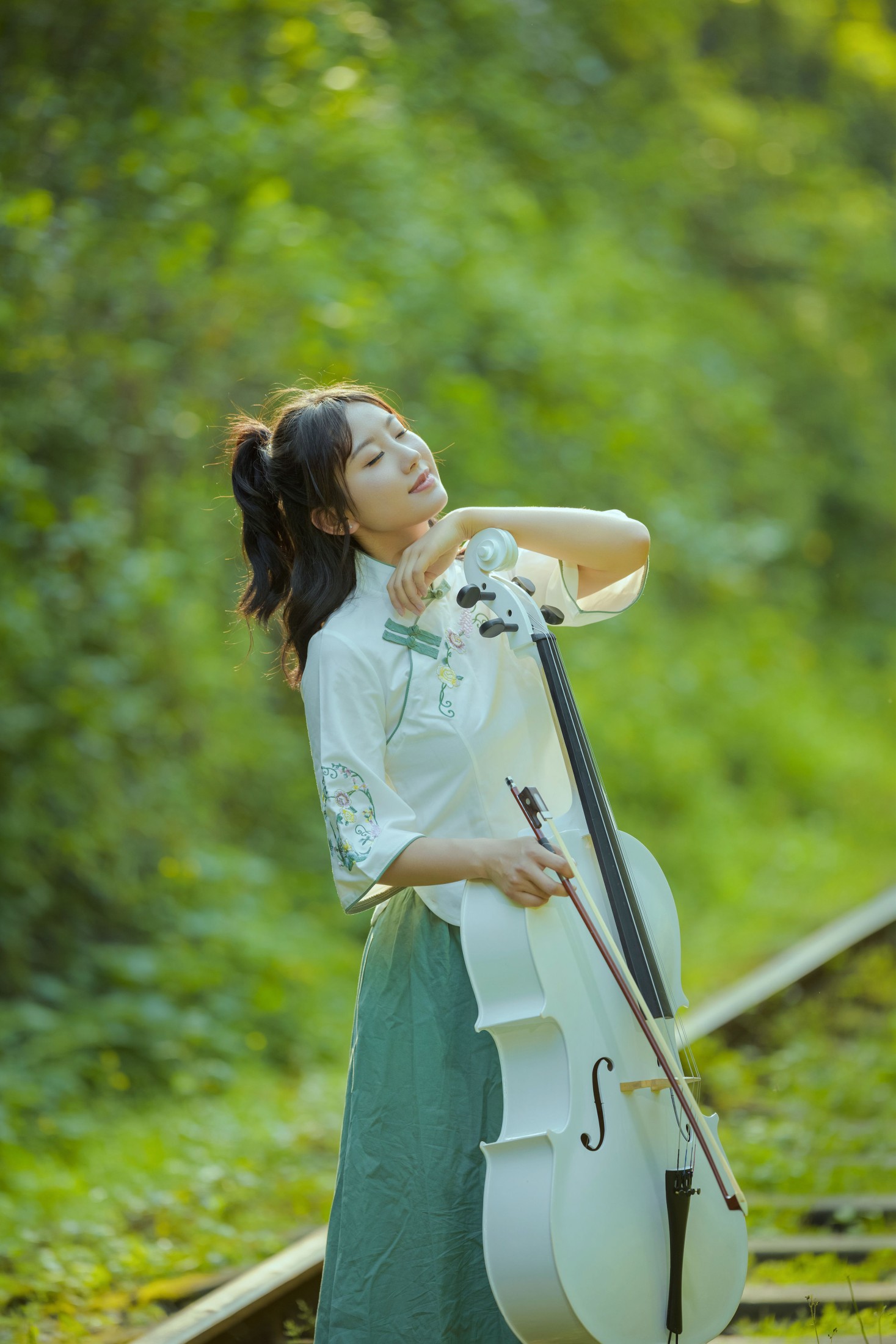 图片[5] - 莎莎 - 《铁路人像》[22P] - 机器猫次元 - 机器猫次元